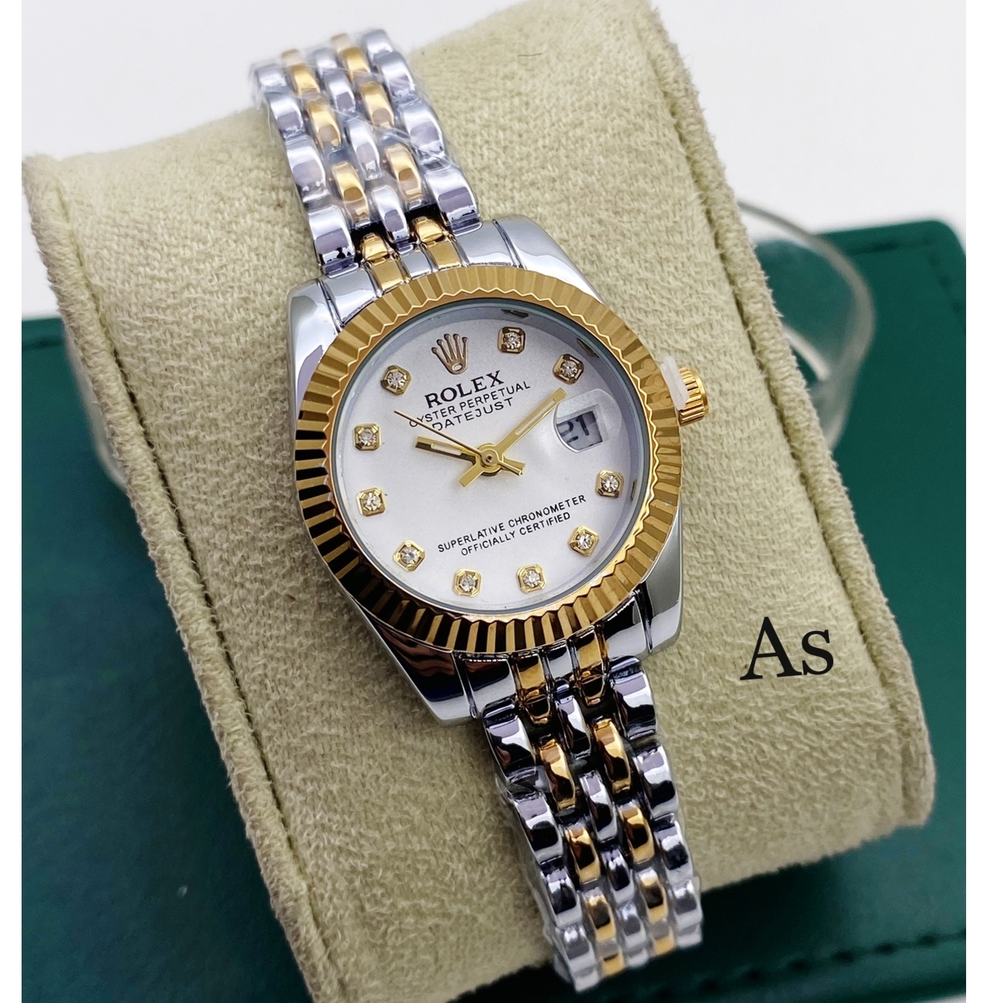 Ladies Rolex Watch Gift  Engagement, anniversary, valentines day, mothers day for sister, wife,friend,mother, baby shower
