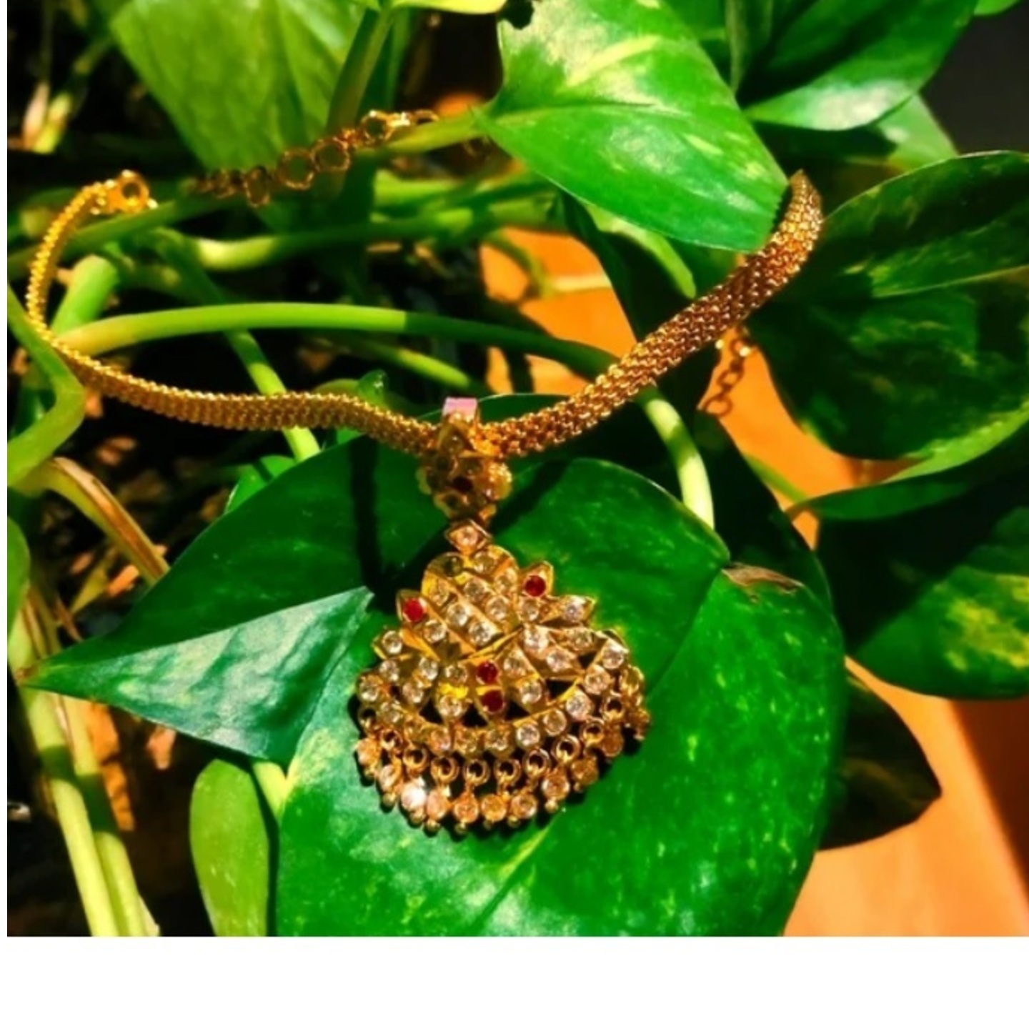 IMPON ATTIGAIALLOY NECKLACE PANCHDHATU CHOKER- FREE SHIPPING