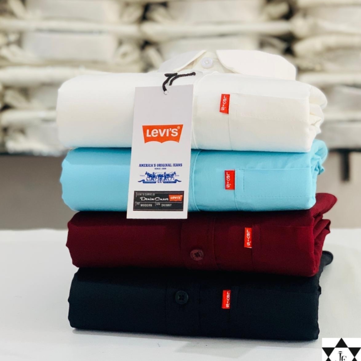 Combo of 4 Cotton Plain Formal Shirts