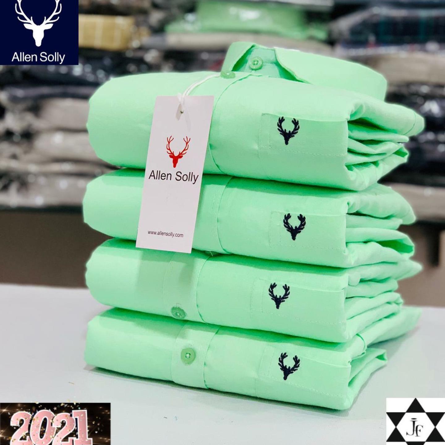 Mens Formal Parrot Green Blue LOIUS PHILLIPE LP  Allen Solly Shirts