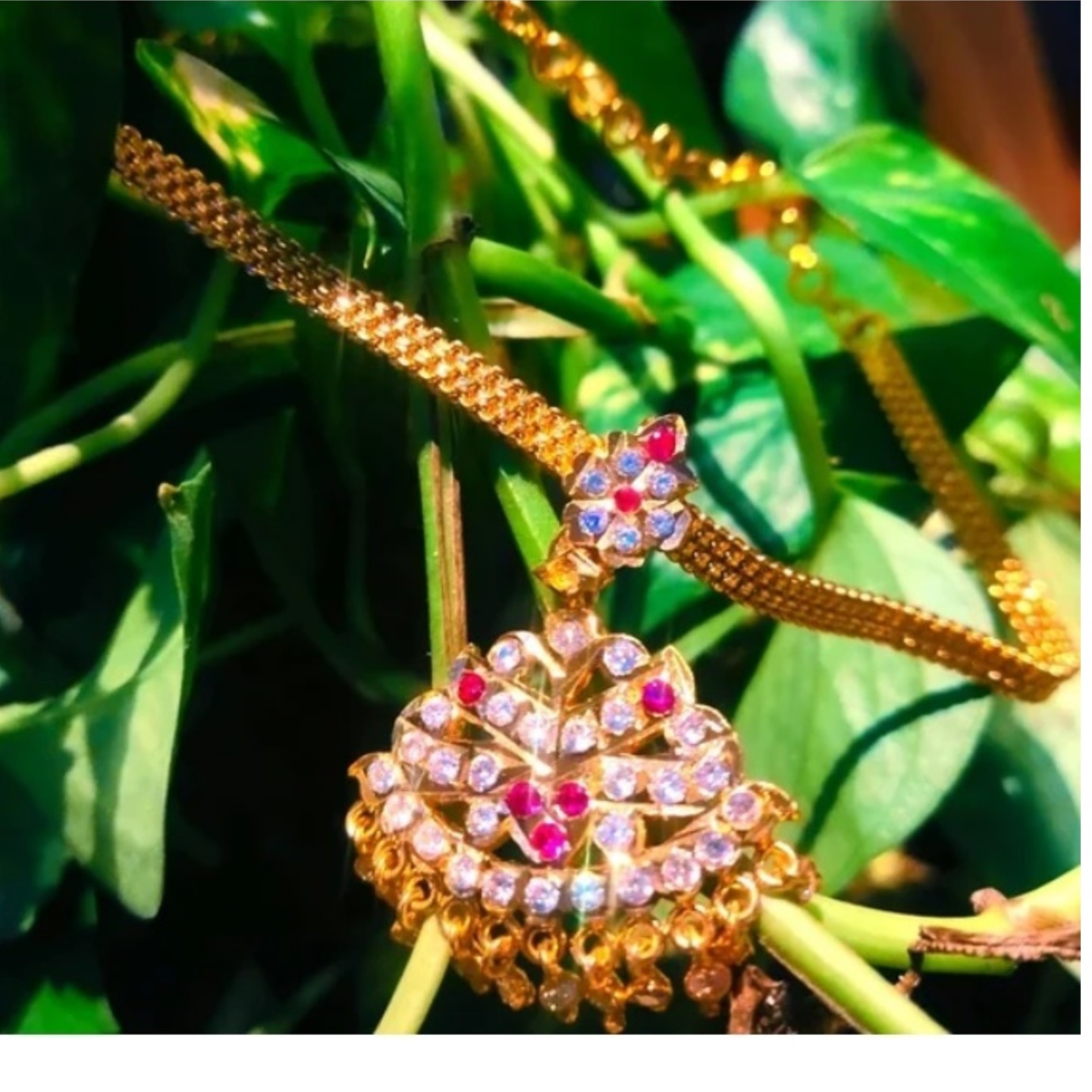 IMPON ATTIGAIALLOY NECKLACE PANCHDHATU CHOKER- FREE SHIPPING