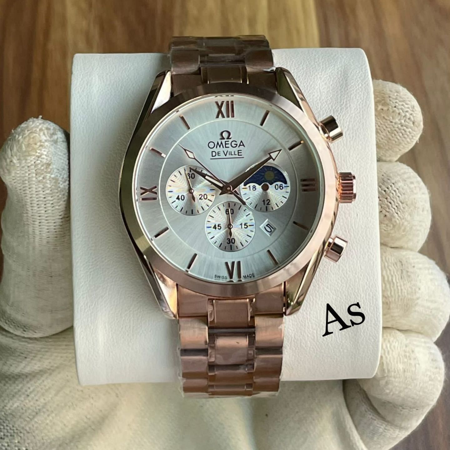 Omega De Ville Watch Fathers Day Gift for Dad, Automatic ,Mens Watch, Boyfriend Gift,Wedding, anniversary, birthday,christmas gift