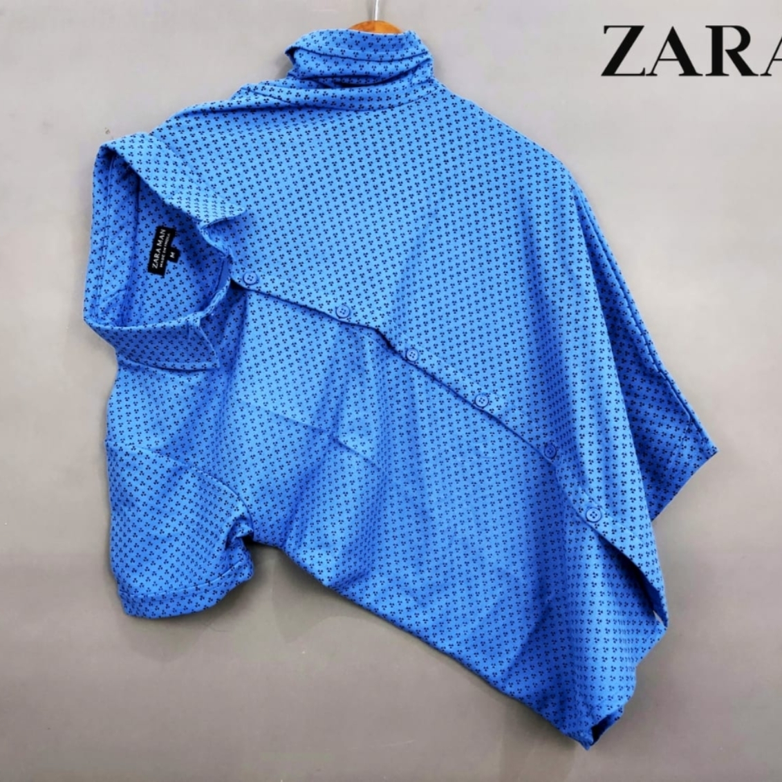Zara front button tshirt super quality