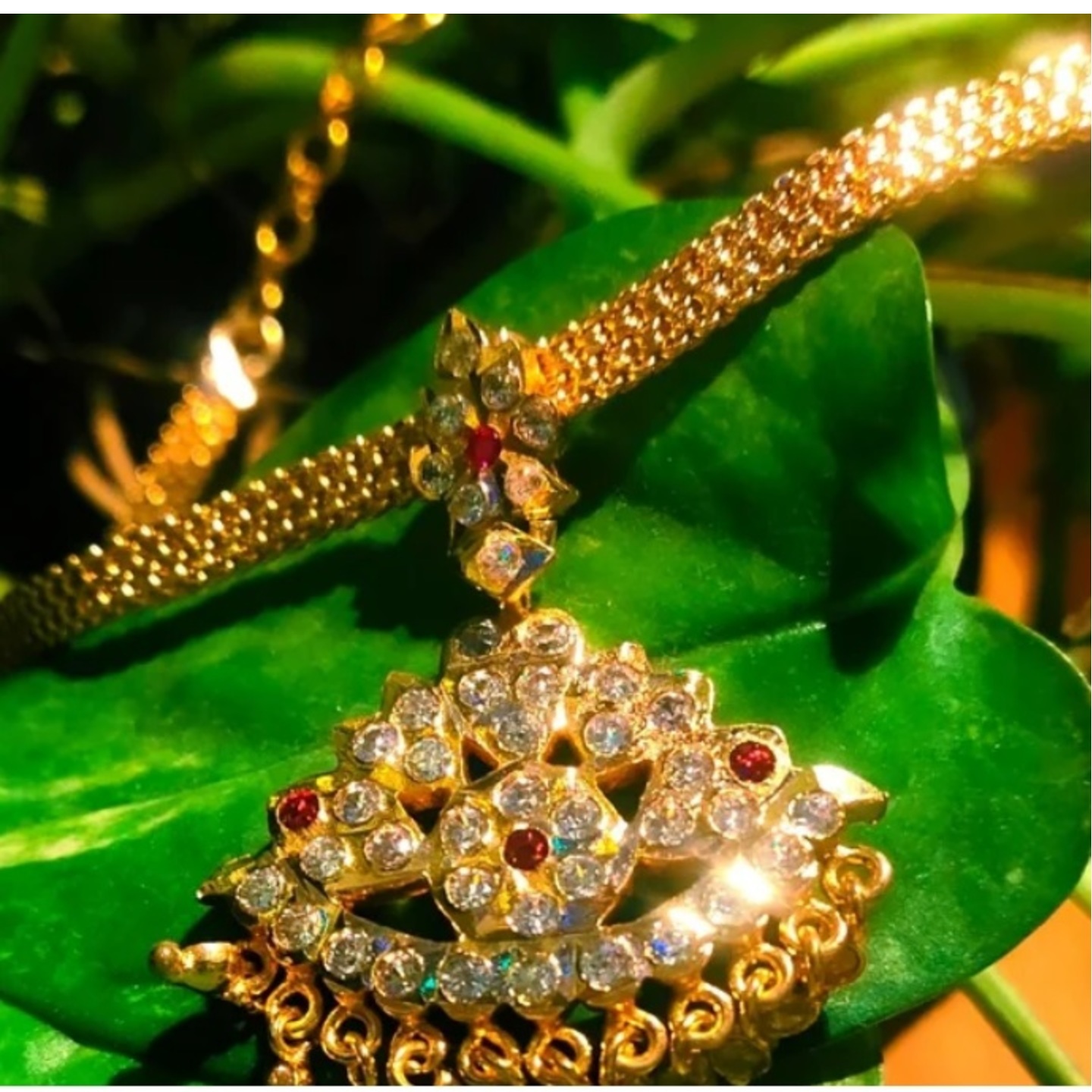 IMPON ATTIGAIALLOY NECKLACE PANCHDHATU CHOKER- FREE SHIPPING