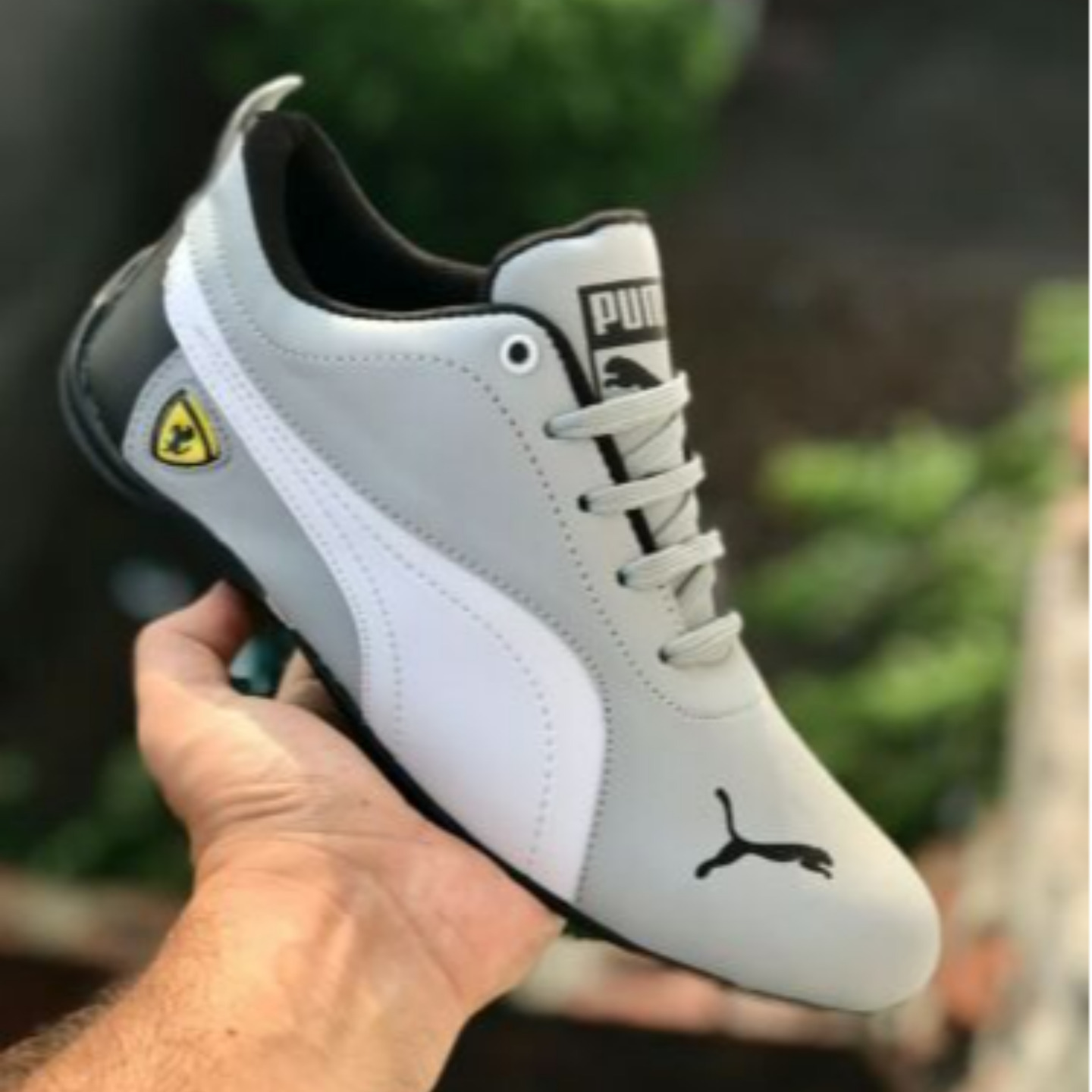 Mens Grey Puma Sport shoes Fathers day, wedding anniversary, engagement,valentine