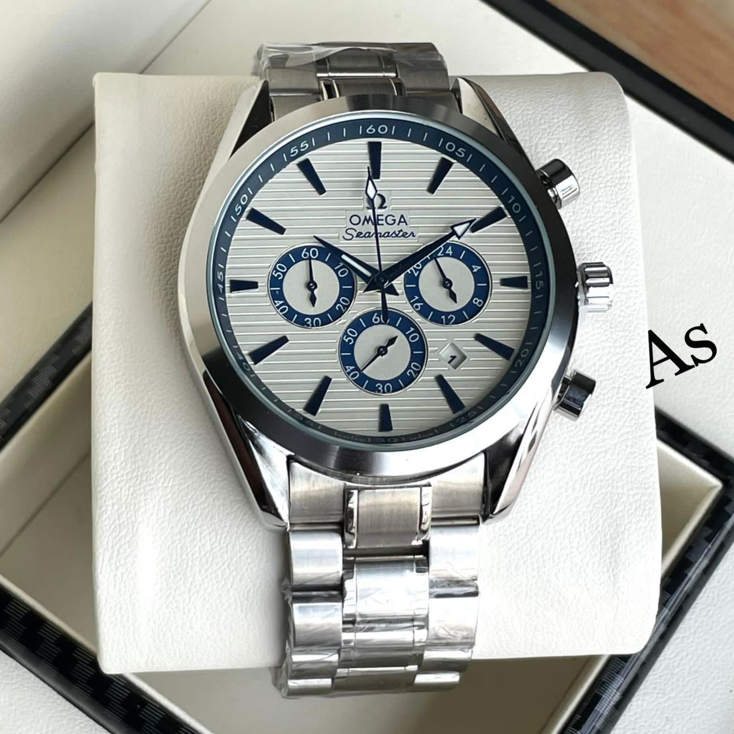 Fathers Day Gift for Dad, Automatic Omega Watch,Mens Watch, Boyfriend Gift,Wedding, anniversary, birthday,christmas gift