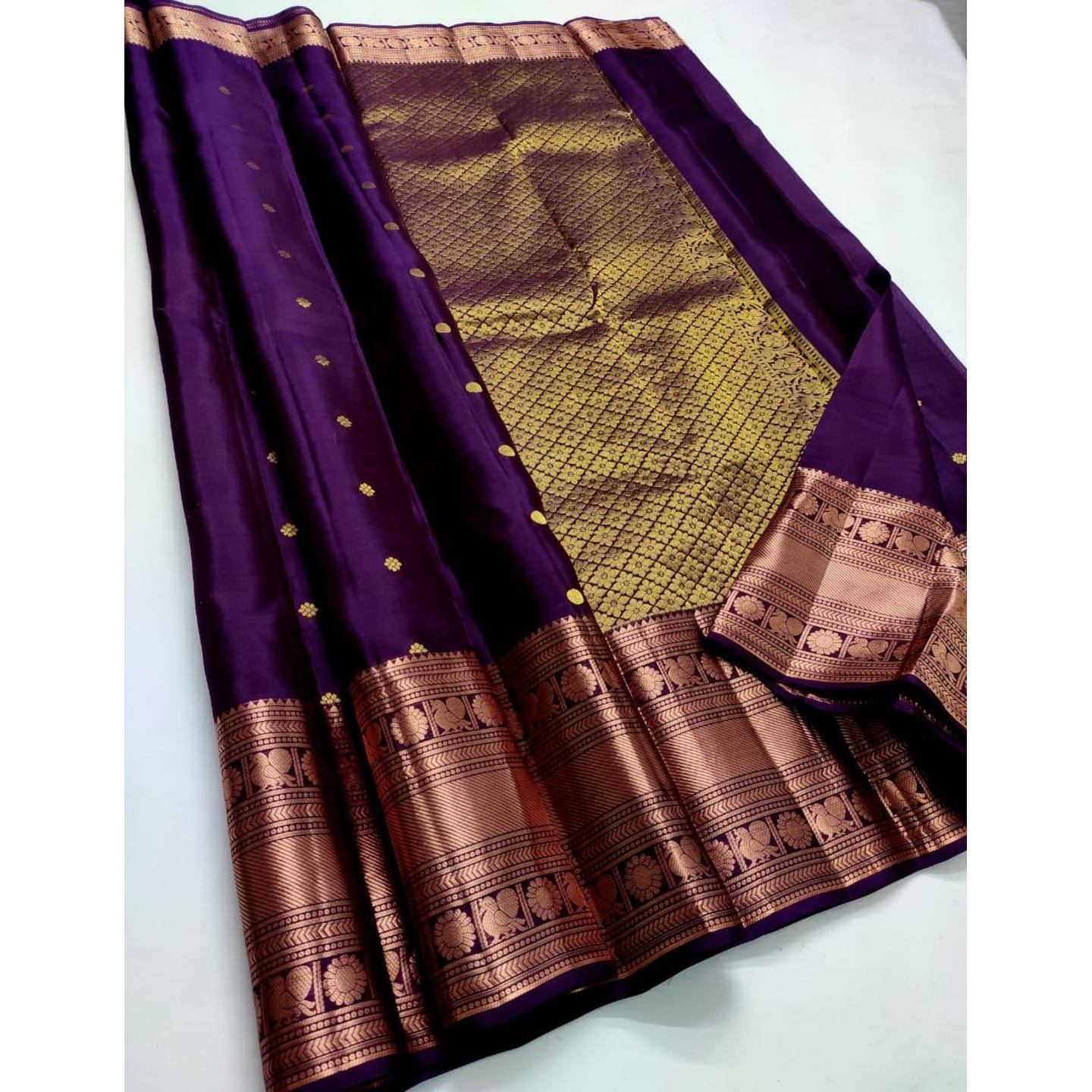 Pure Kanjeevaram Handloom Silk Saree