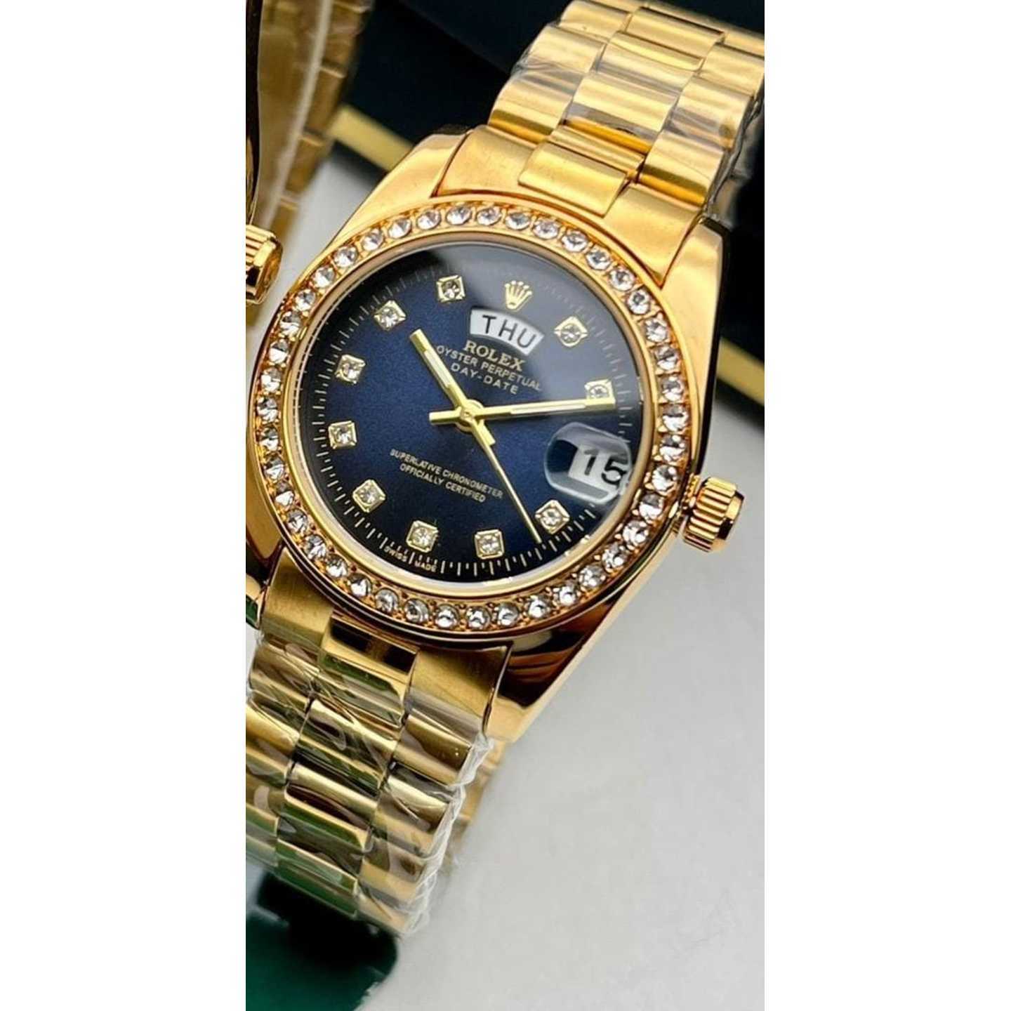Ladies Rolex Watch Gift for Wedding , Engagement,anniversary, valentines day, mothers day for sister, wife,friend,mother, baby shower