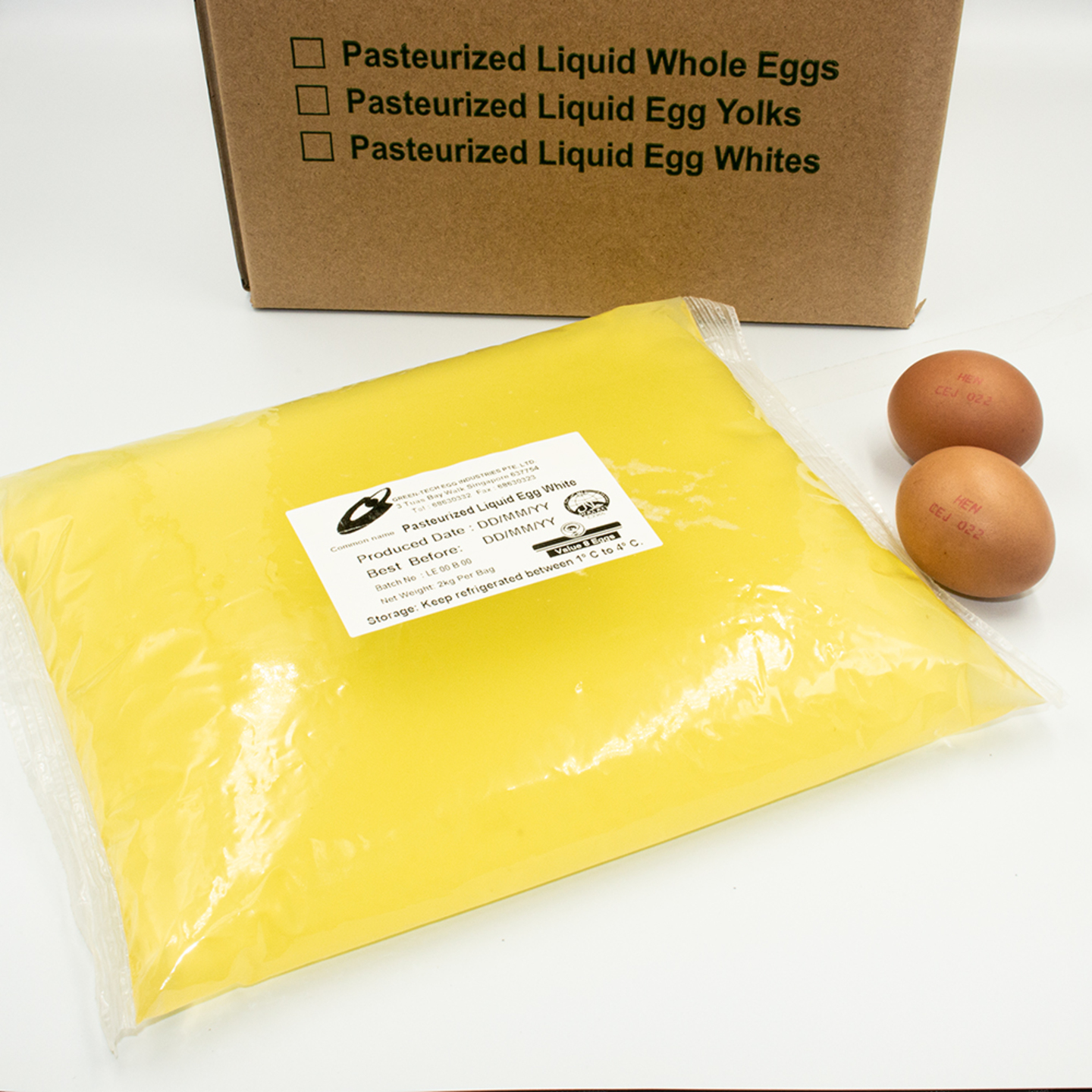 Pasteurised Liquid Egg White