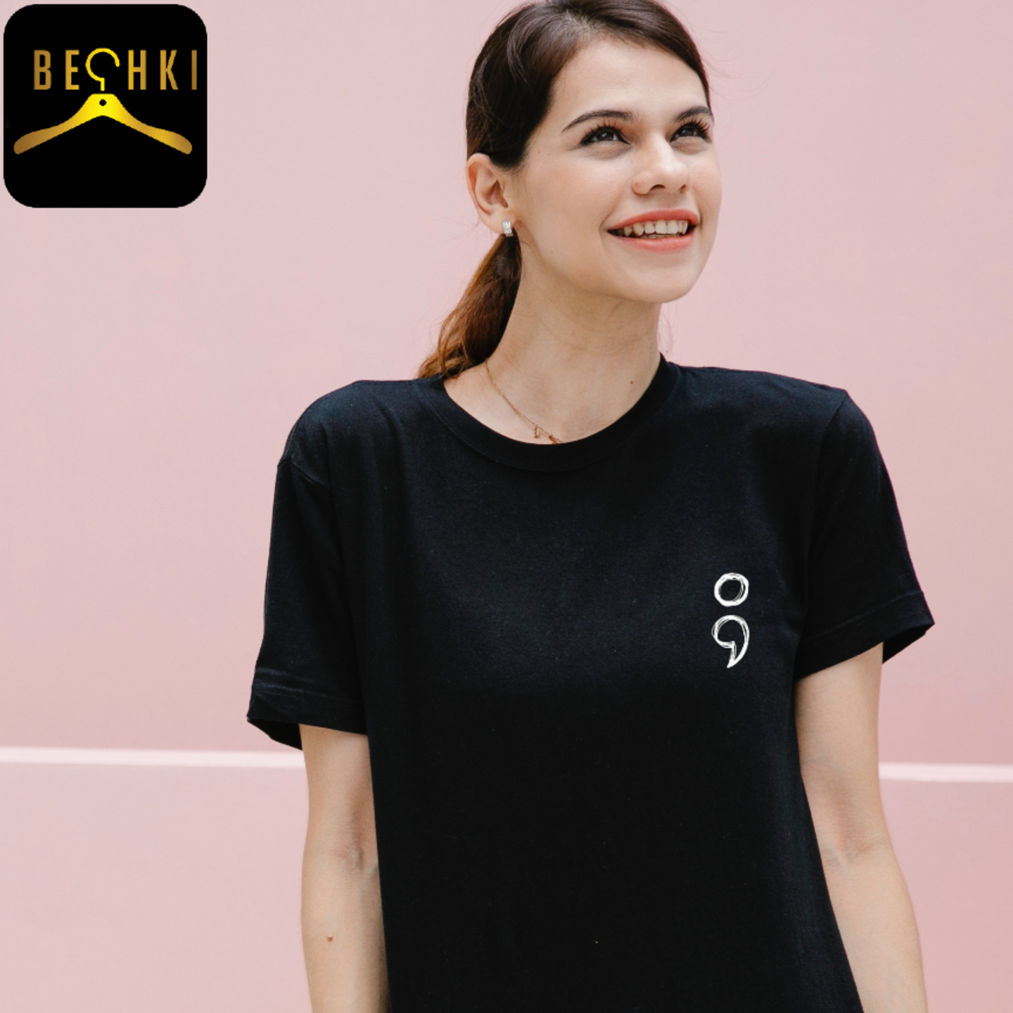 Semi-Colon Black Edition T-Shirt