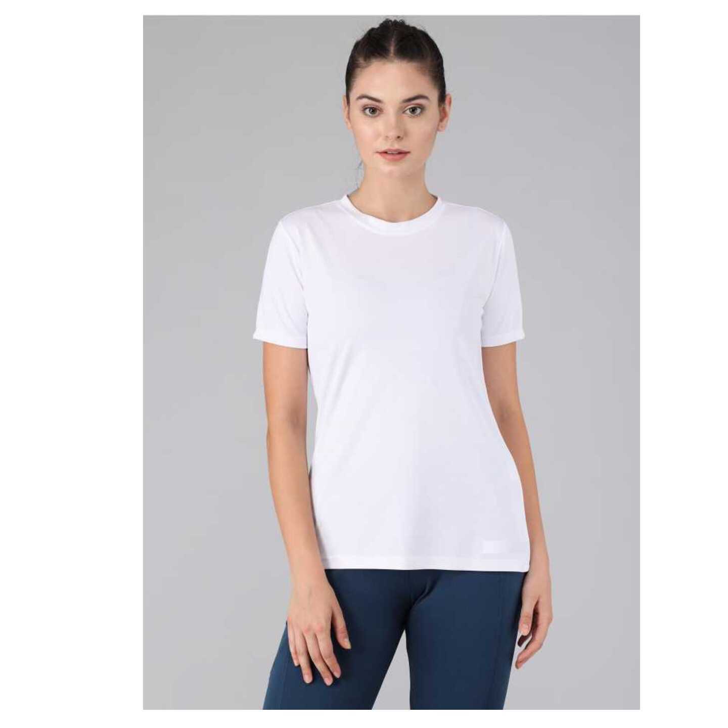 Solid White T-Shirt