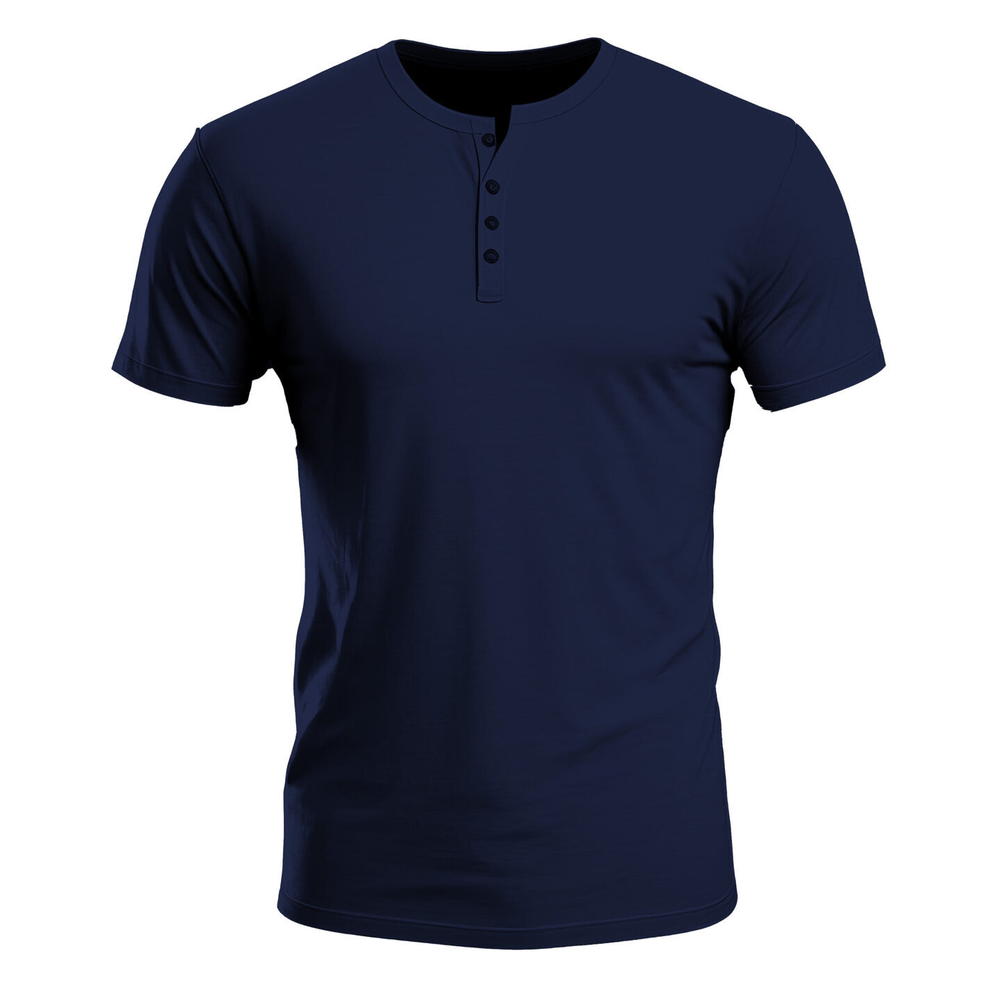 Henley Navy blue T-Shirt
