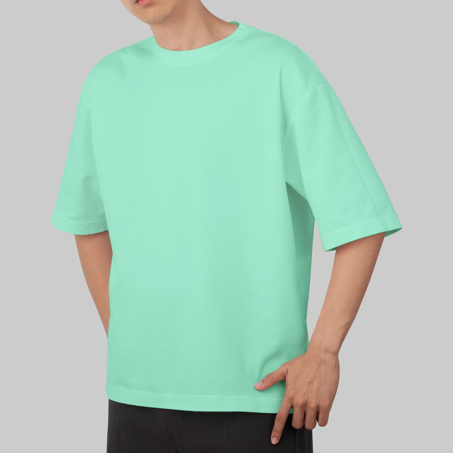 Sea Green Oversized T-Shirt