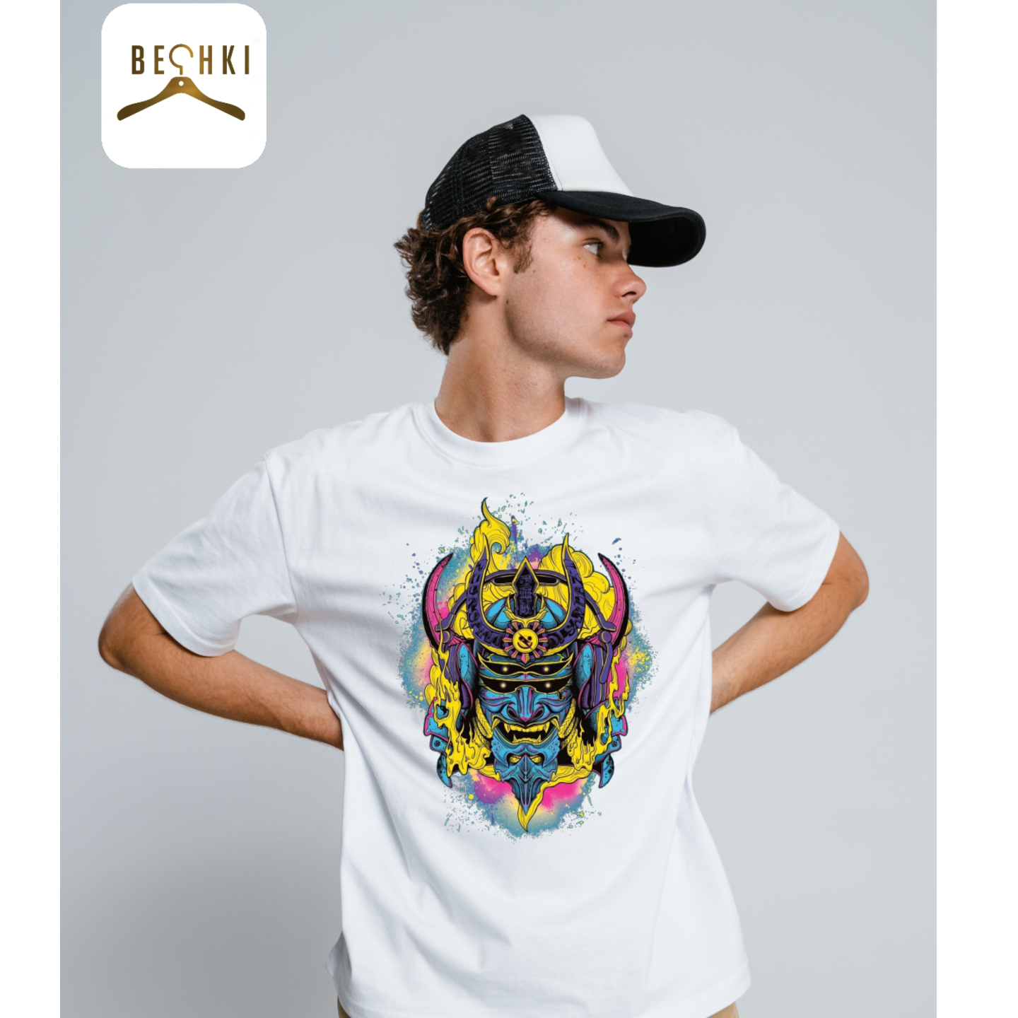Samurai Face T-Shirt