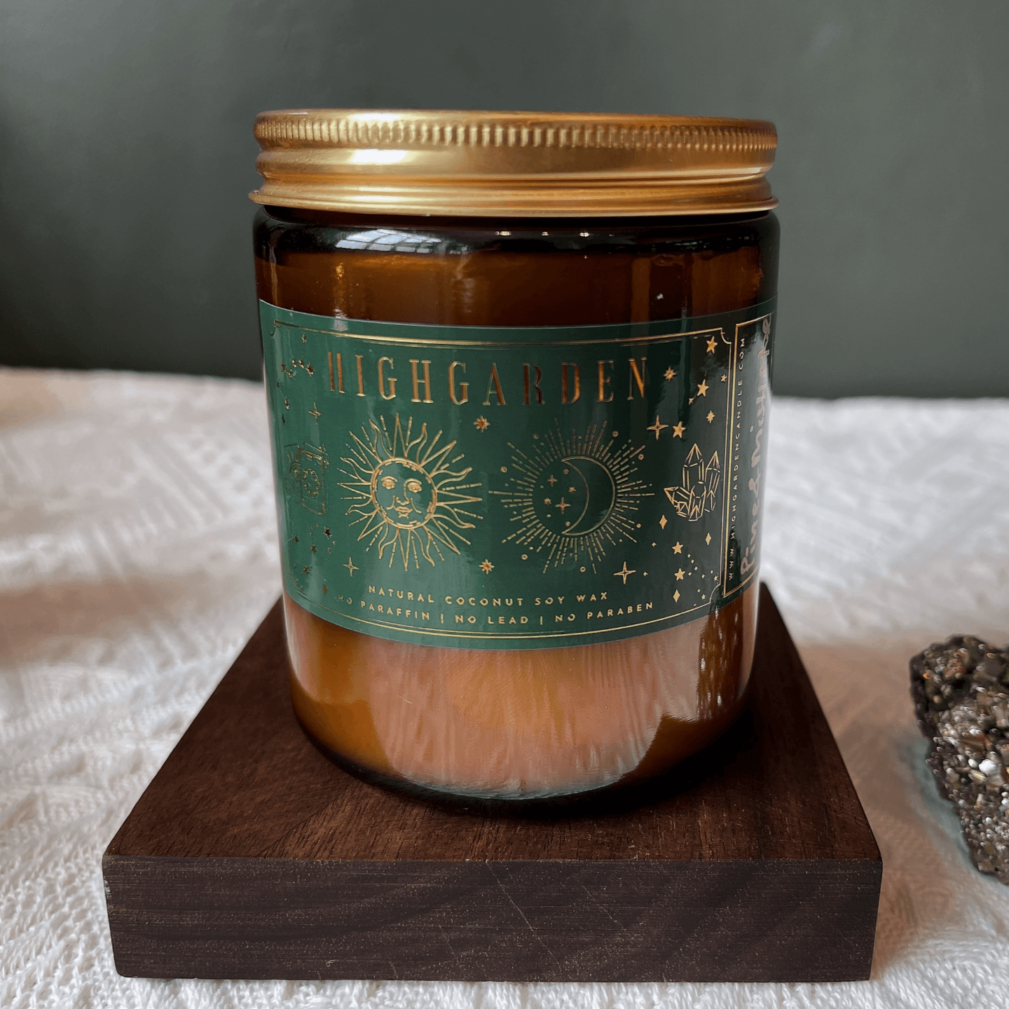 Amber Jar Candle 200g
