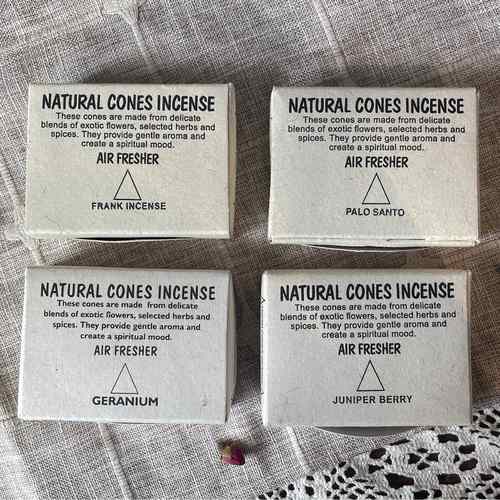 100 Natural Incense Cones