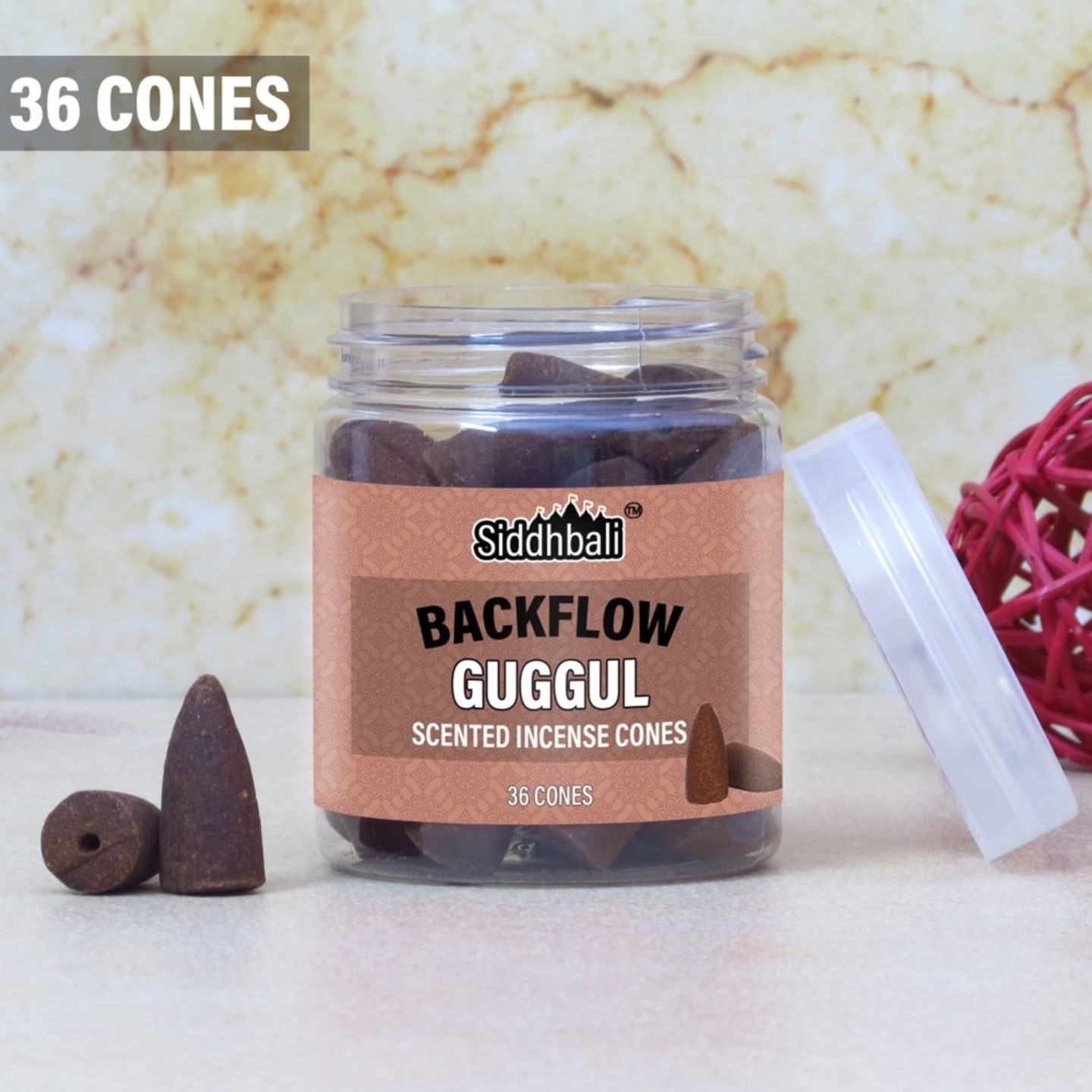 Guggul Backflow Cones