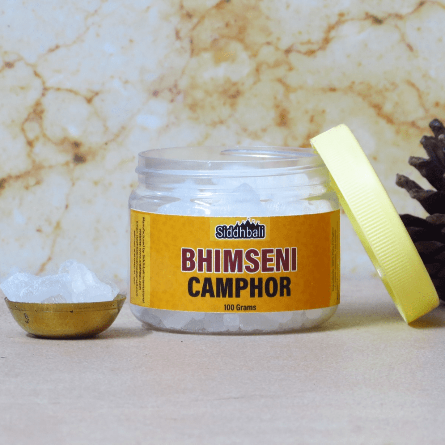 Bhimseni Camphor 100% Pure and Original - 100gm