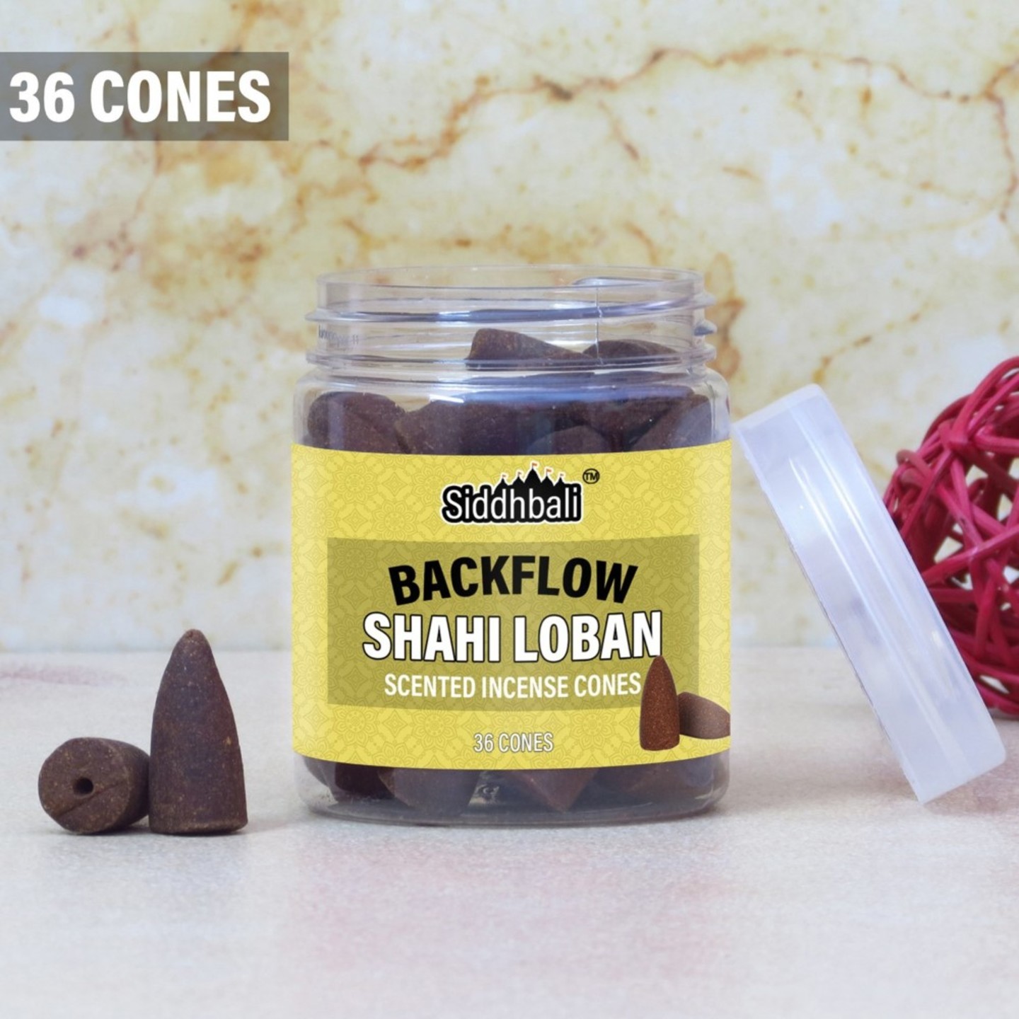 Shahi Loban Backflow Cones