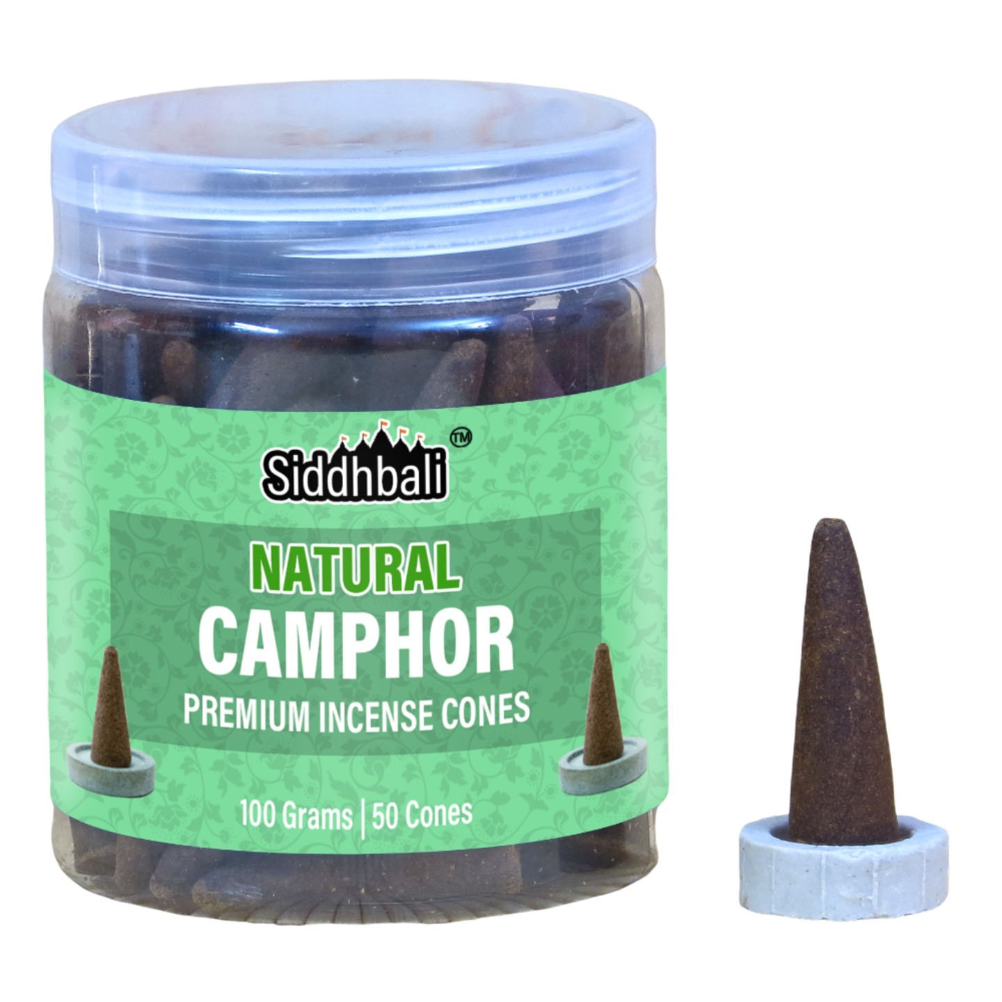 Camphor Premium Incense Cones Dhoop