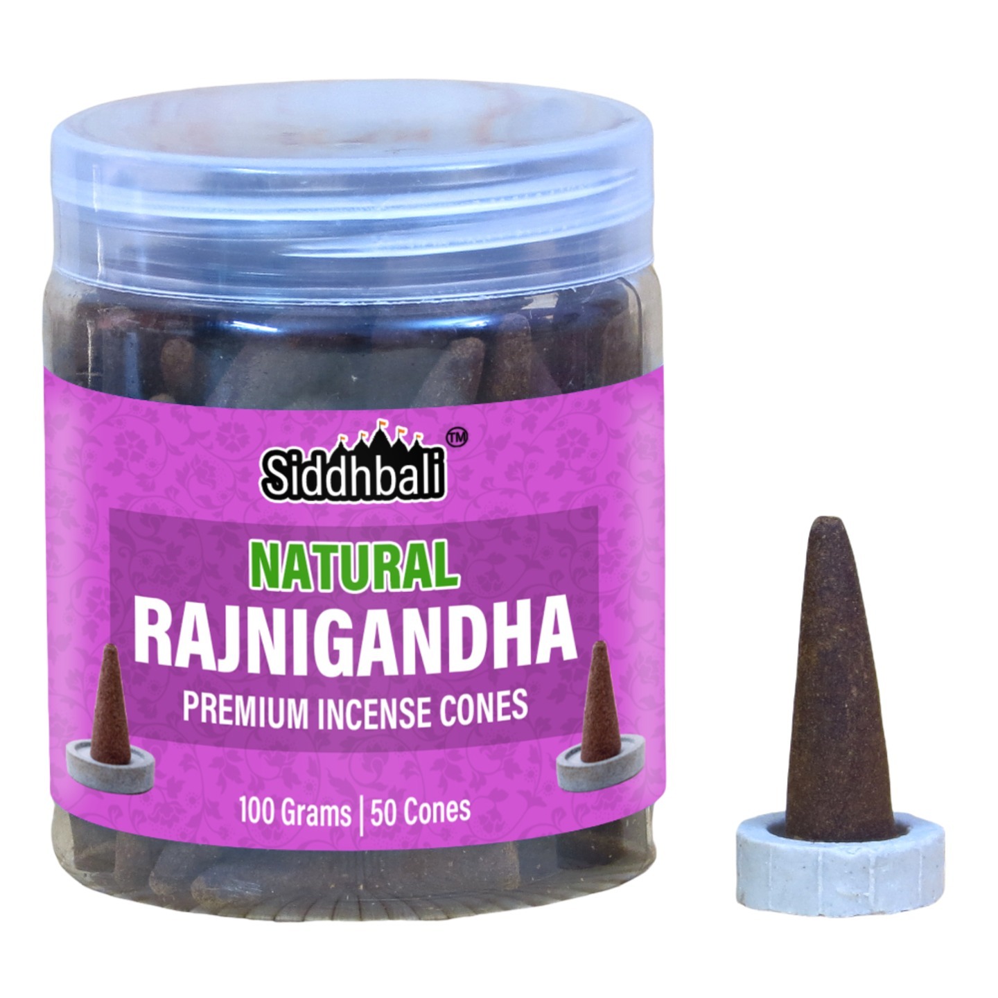 Rajanigandha Incense Cones Dhoop