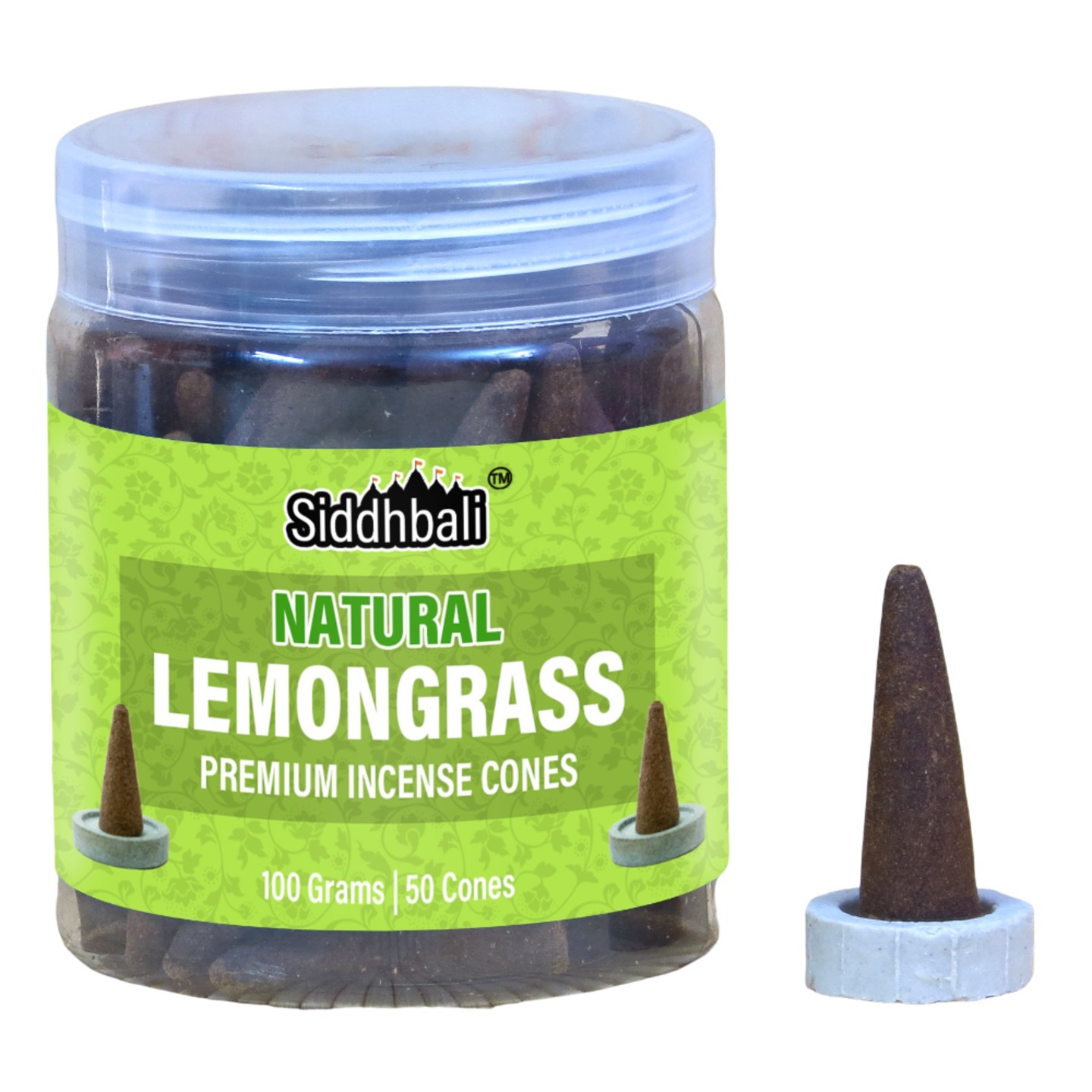 Lemongrass Premium Incense Cones Dhoop