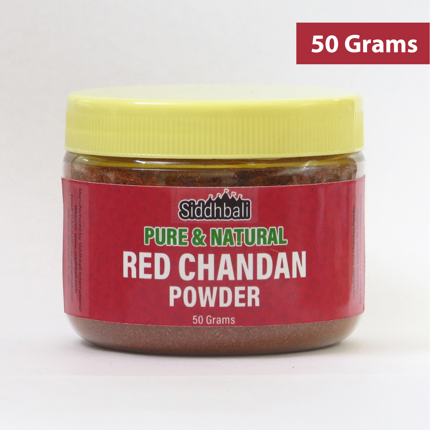 Red Chandan Powder - Lal Chandan Raktchandan - 50 gram
