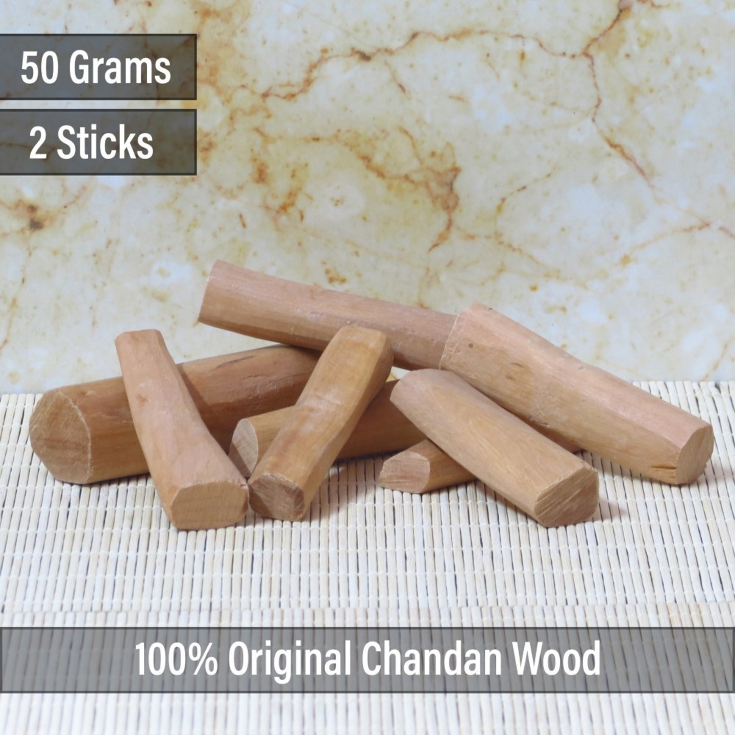 Chandan Wood 2 Sticks - 50gm