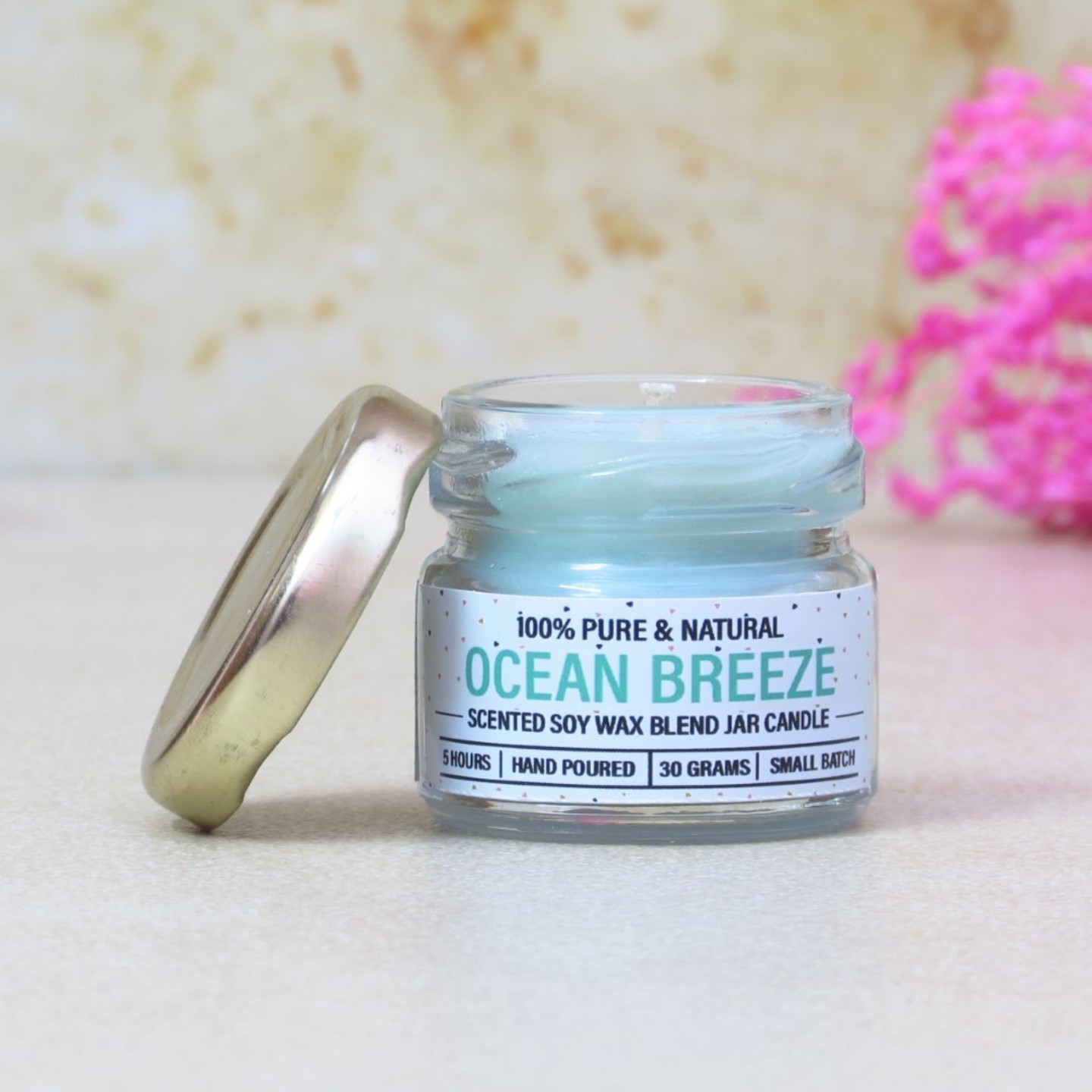 Ocean Breeze Mini Jar Candle - 30gm