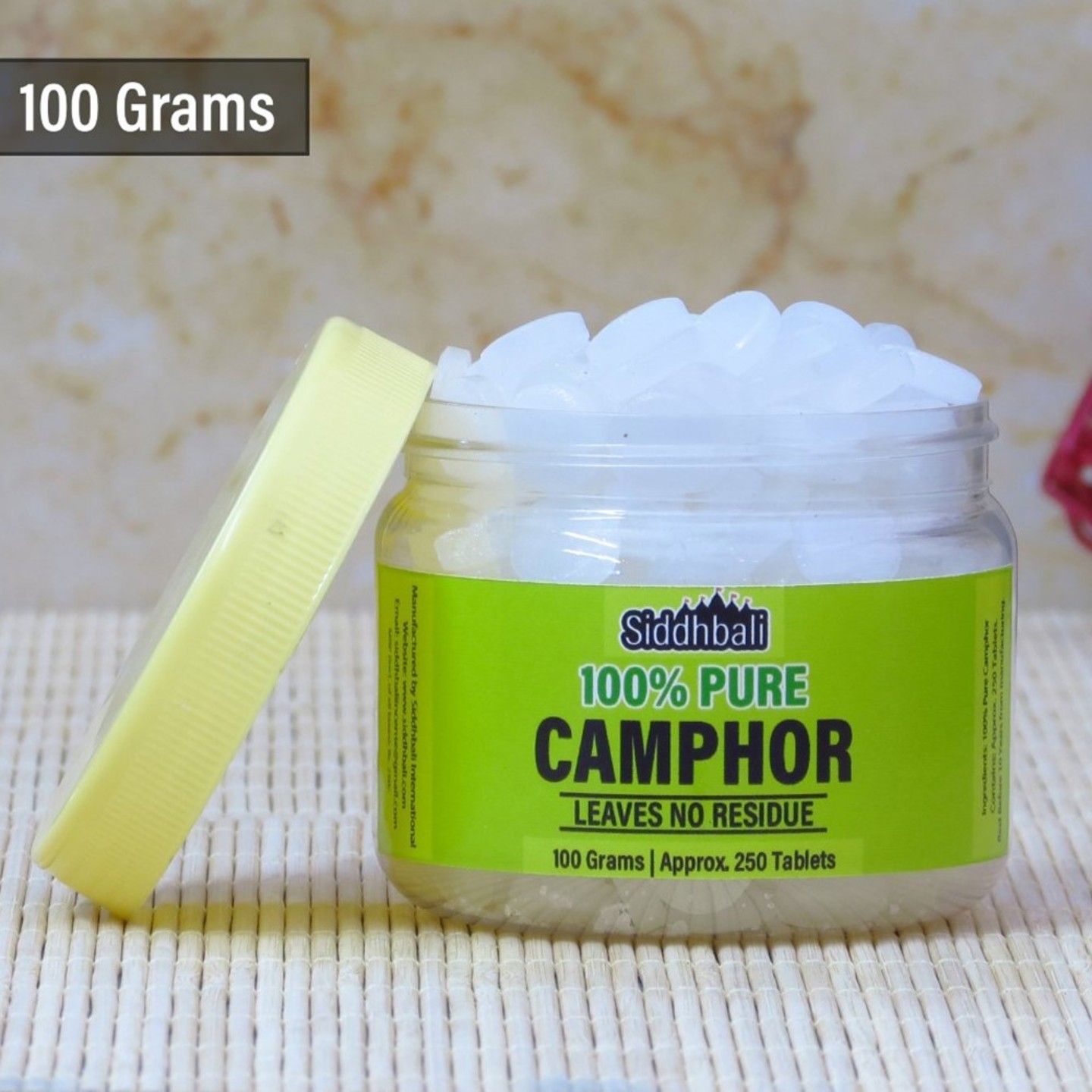 Camphor 100 Pure and Original - 100gm