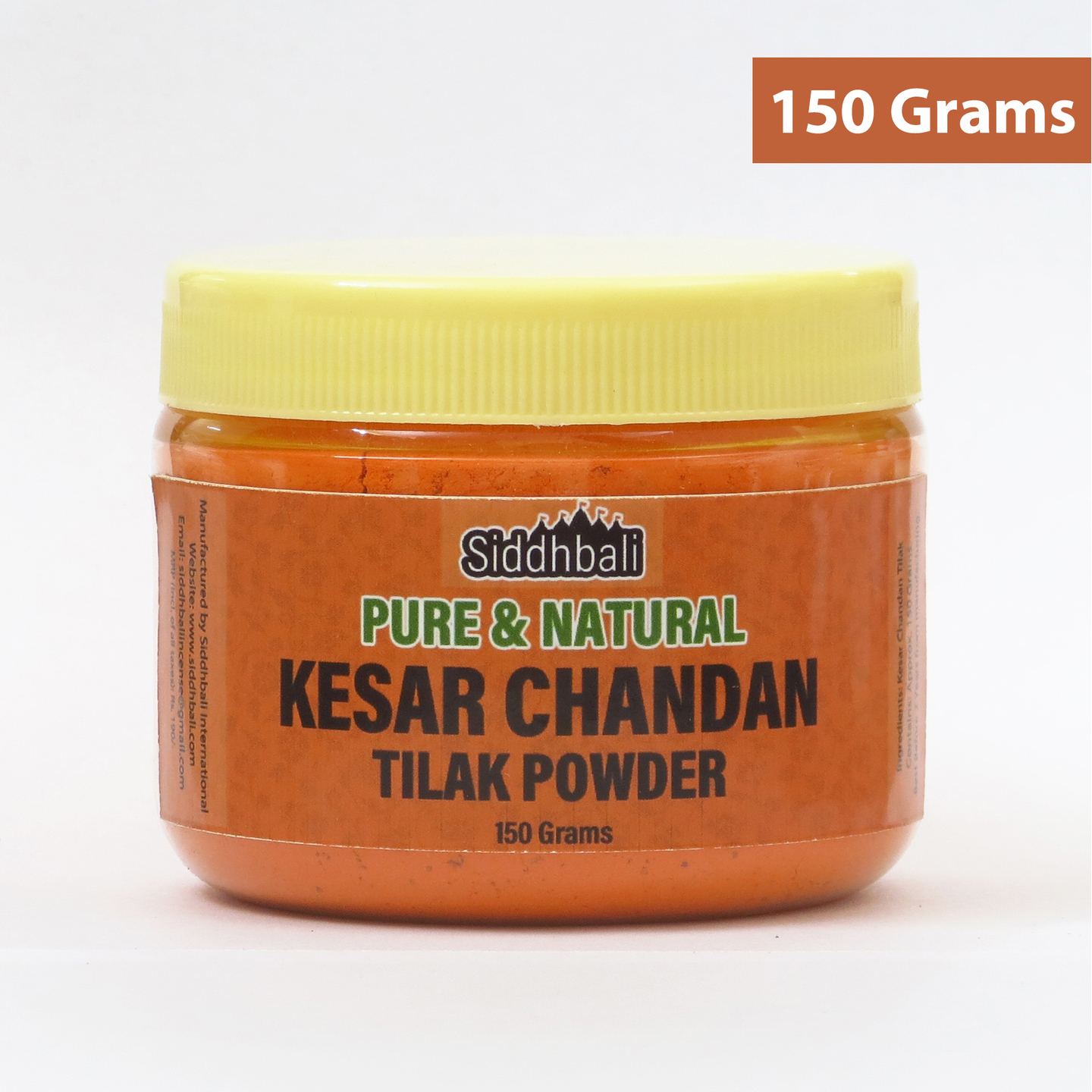 Kesar Chandan Ashtagandha Tilak Tika Powder - 150 grams
