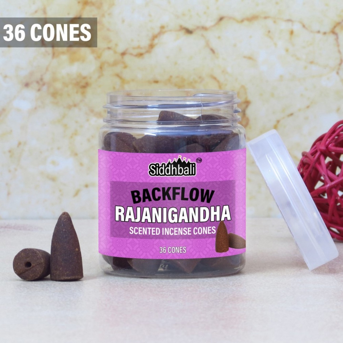 Rajanigandha Backflow Cones