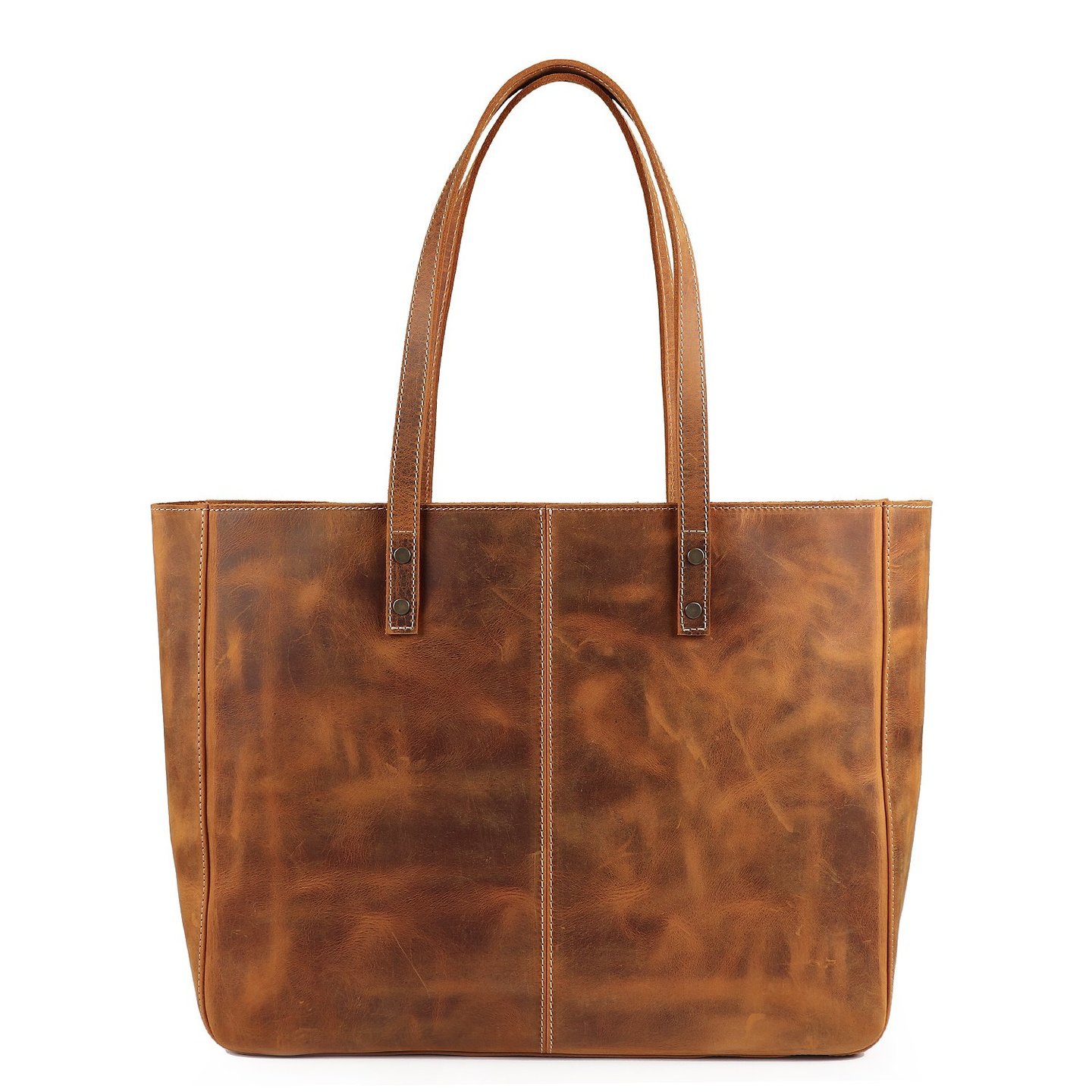 LA BICHE LEATHER TOTE BAG