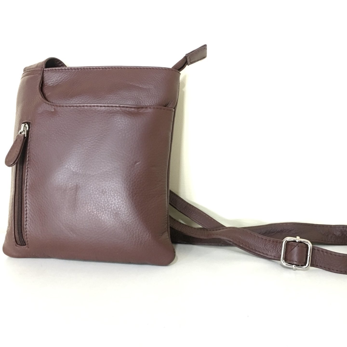 Leather Crossbody Satchel Ladies Purse