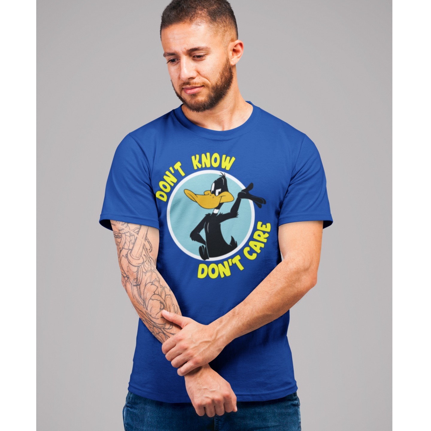 Dont know Dont Care T-shirt for Boys