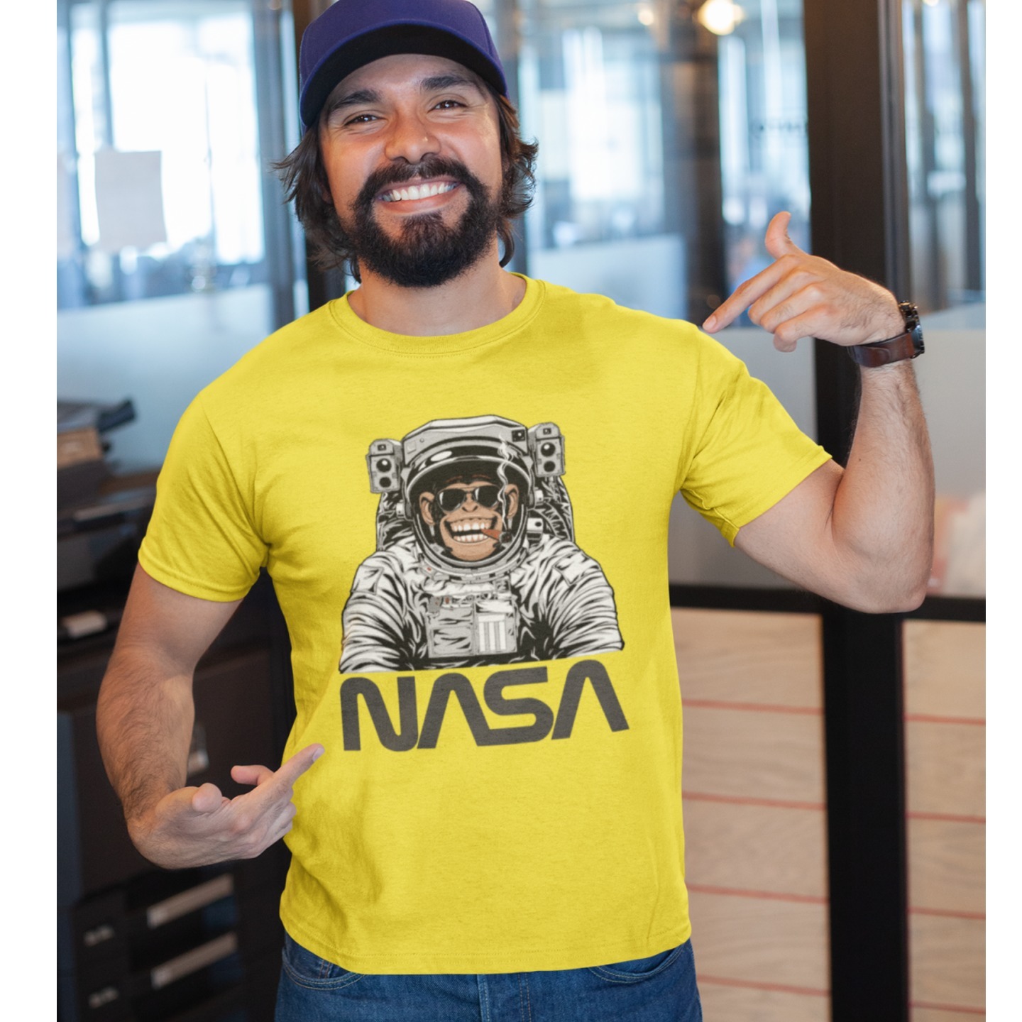 Nasa Monkey Tshirt