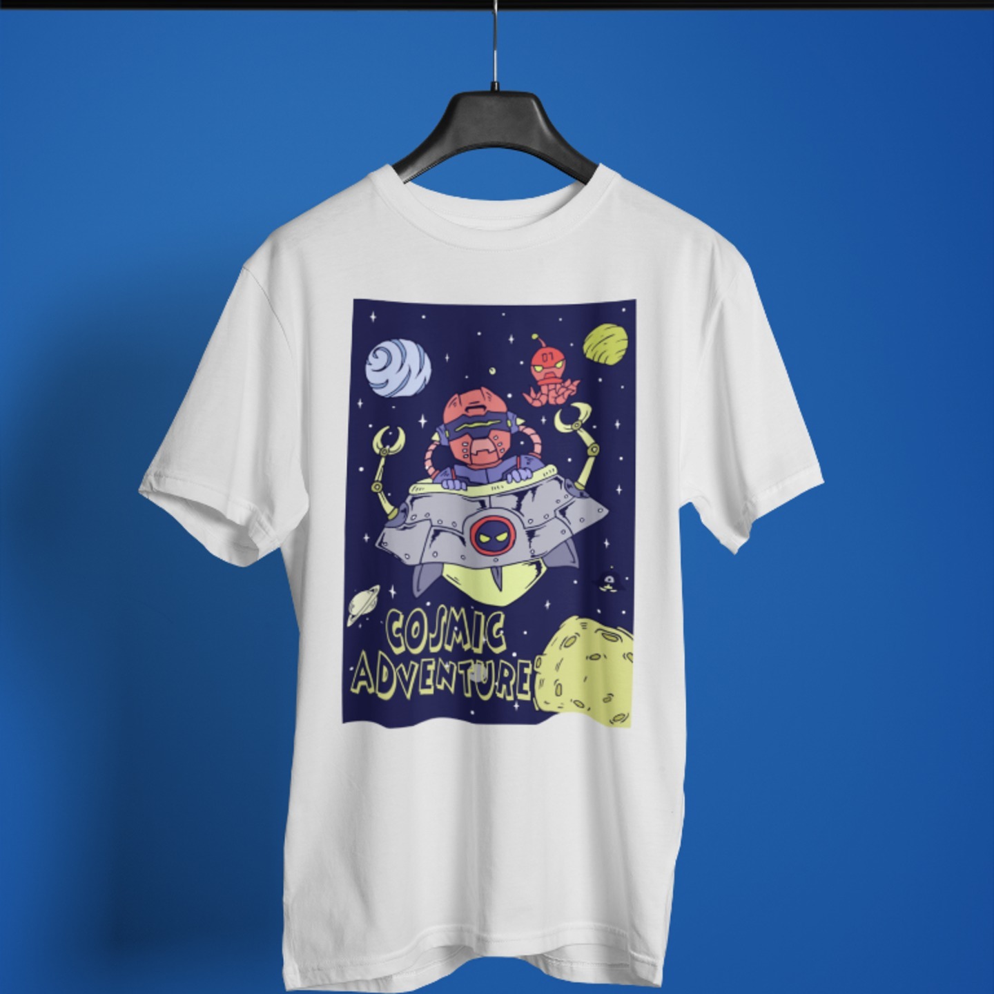 Cosmic Adventure Printed Tshirt