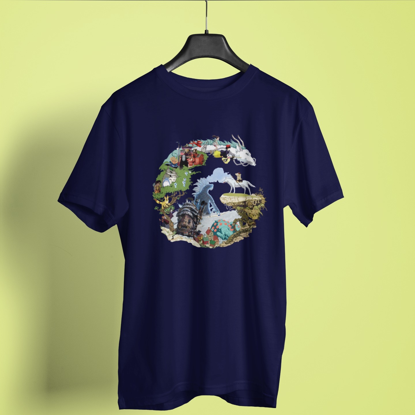 Ghibli Anime Print T-Shirt