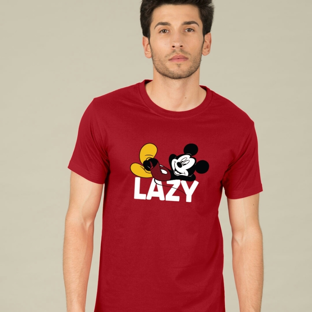 Lazy Mickey Hlaf Sleeve T-shirt