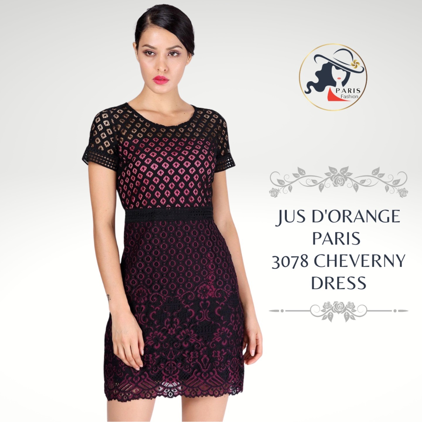 JUS D'ORANGE PARIS 3078 CHEVERNY DRESS