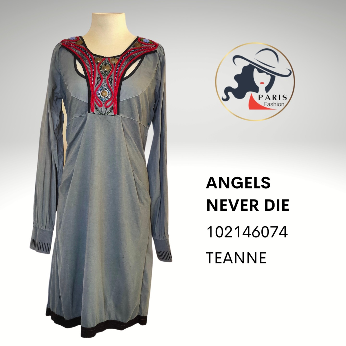 ANGELS NEVER DIE 102146074 TEANNE DRESS