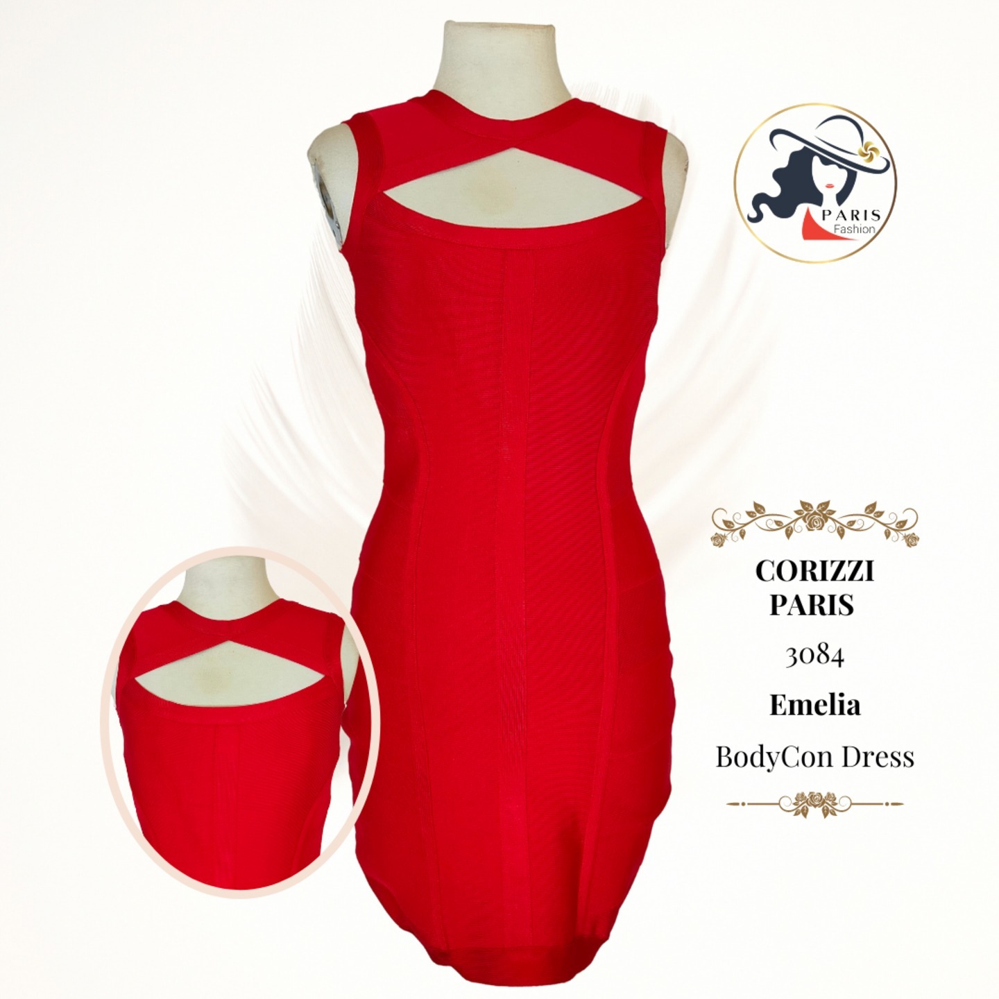 CORIZZI PARIS   3084   Emelia   BodyCon Dress