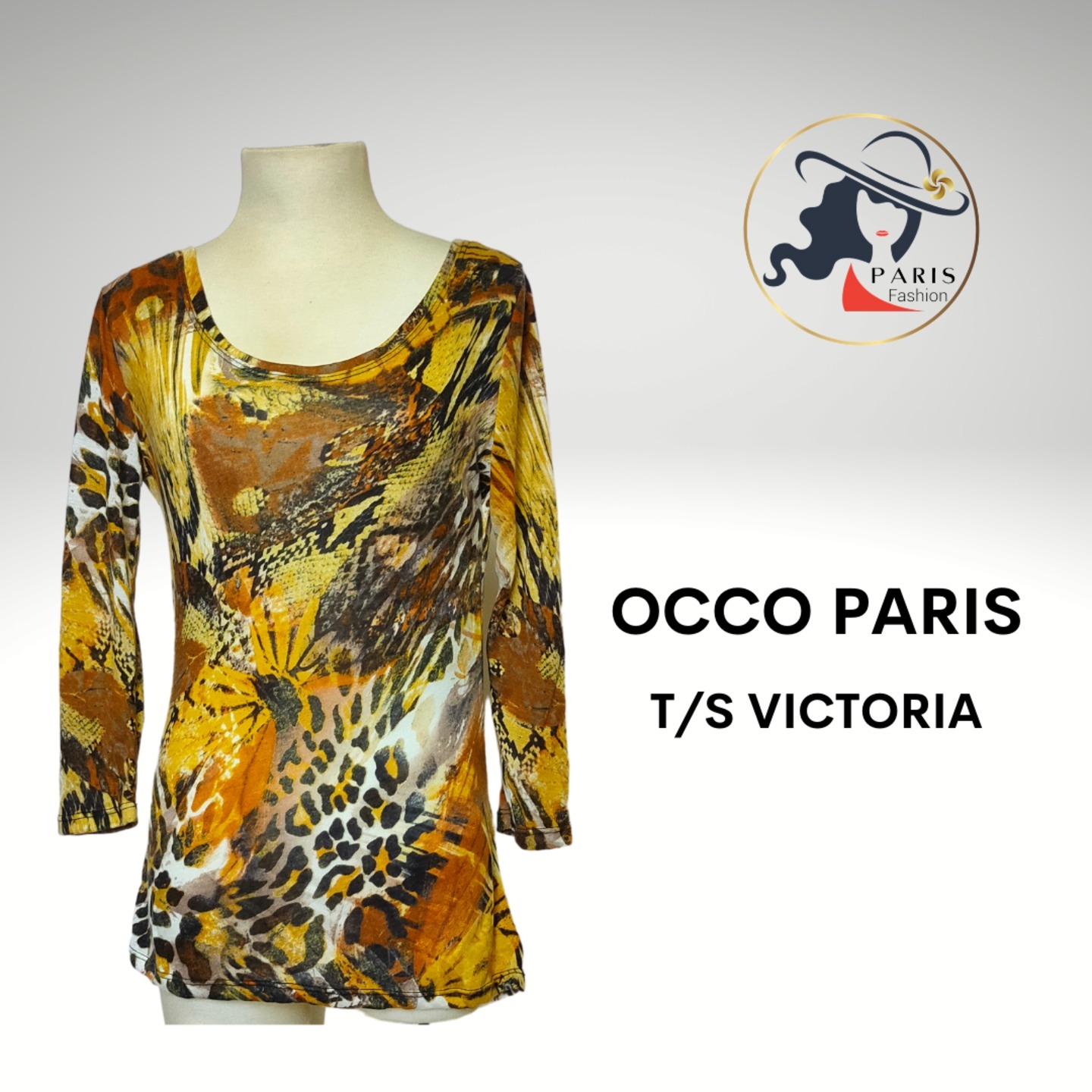 OCCO PARIS TS VICTORIA WITH LEOPARD PRINT