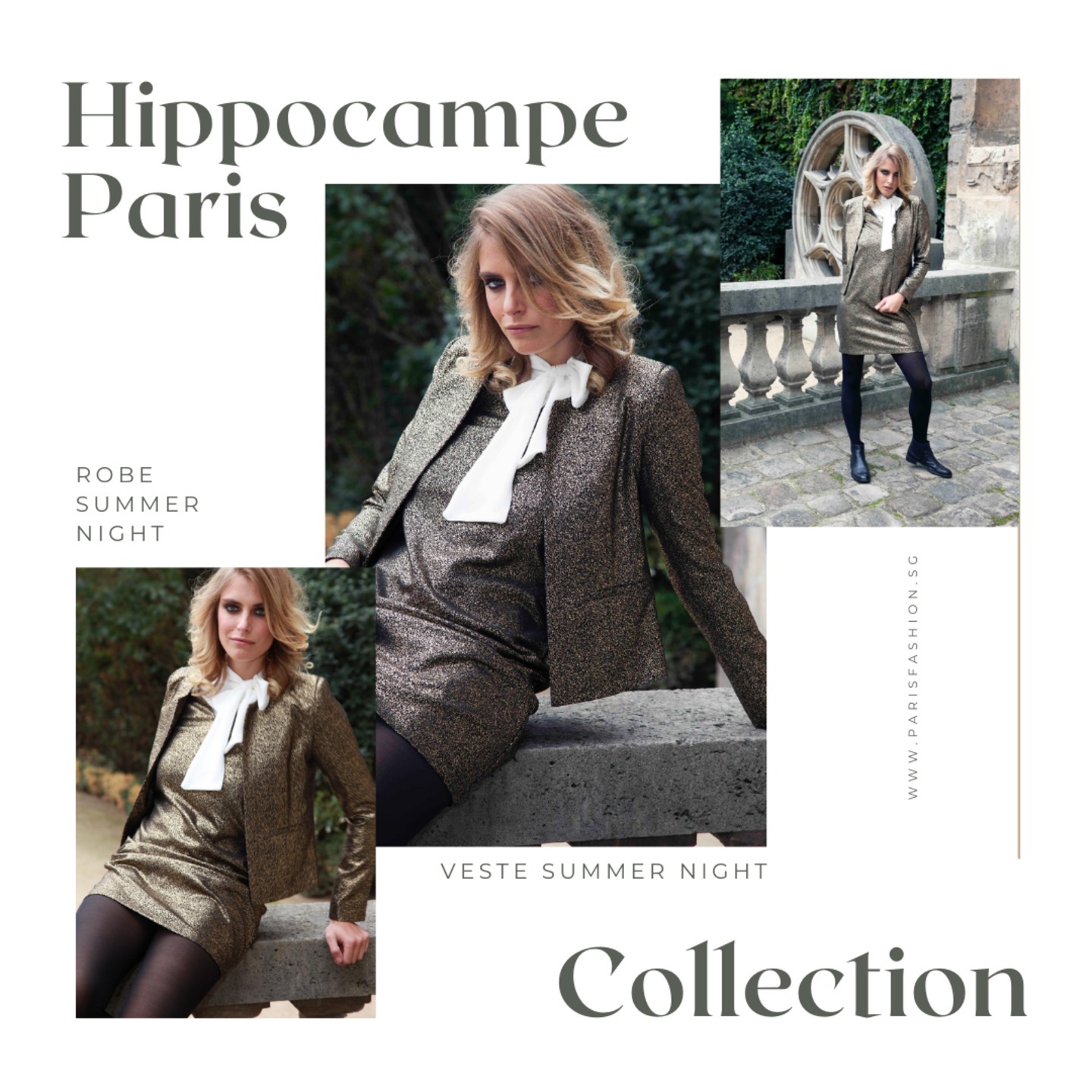 HIPPOCAMPE PARIS  7781 SUMMER NIGHT Dress