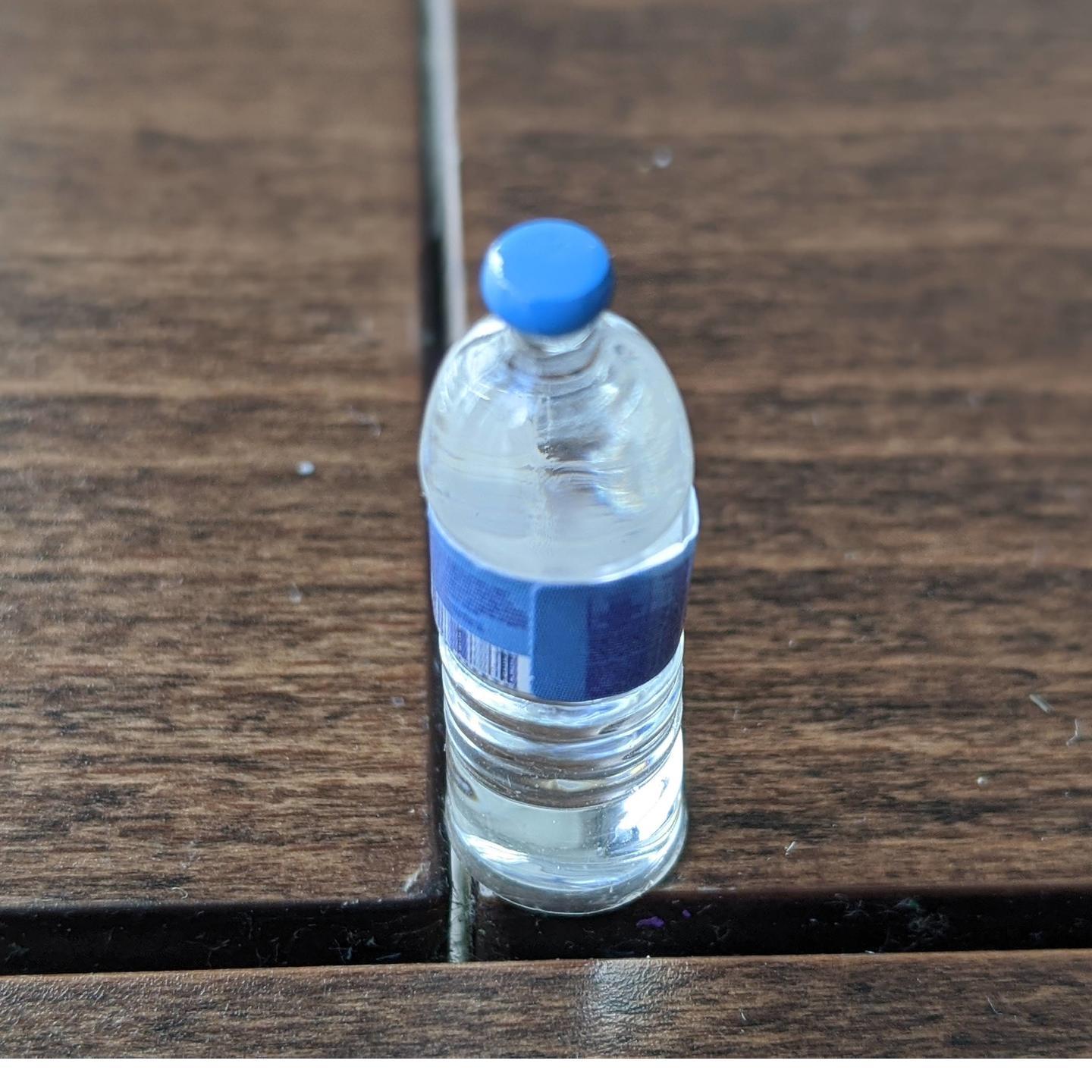 Miniature water bottle