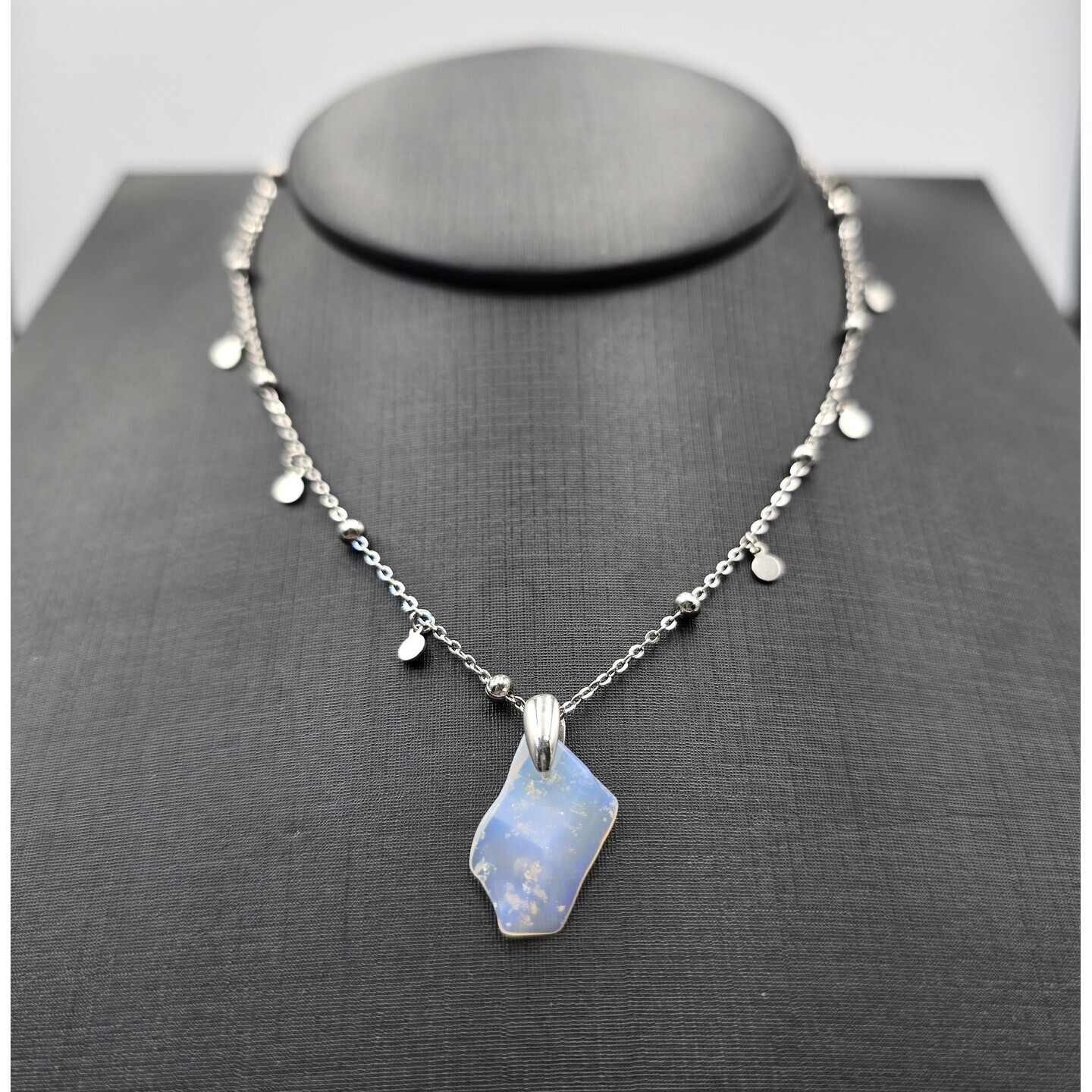 Opal Necklace 3.43ct h3772