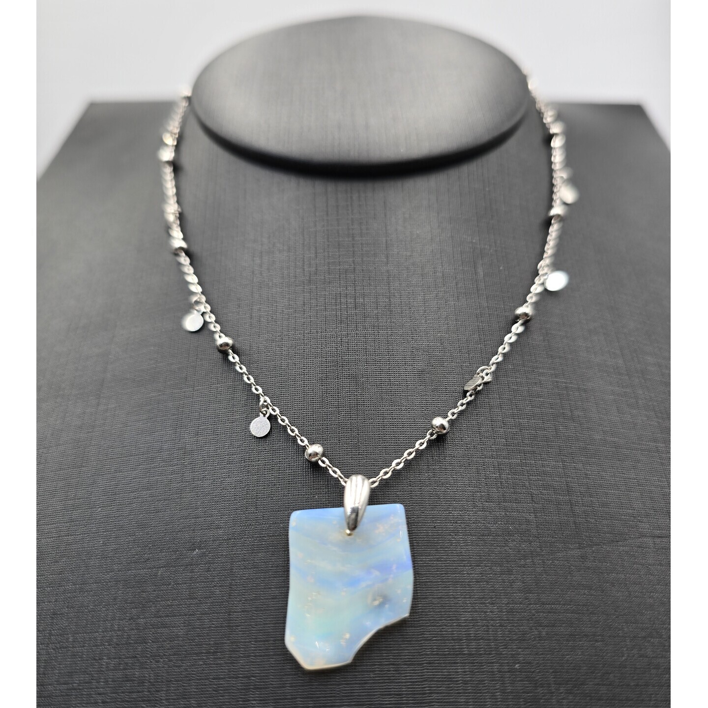 Opal Necklace 4.72ct h3771