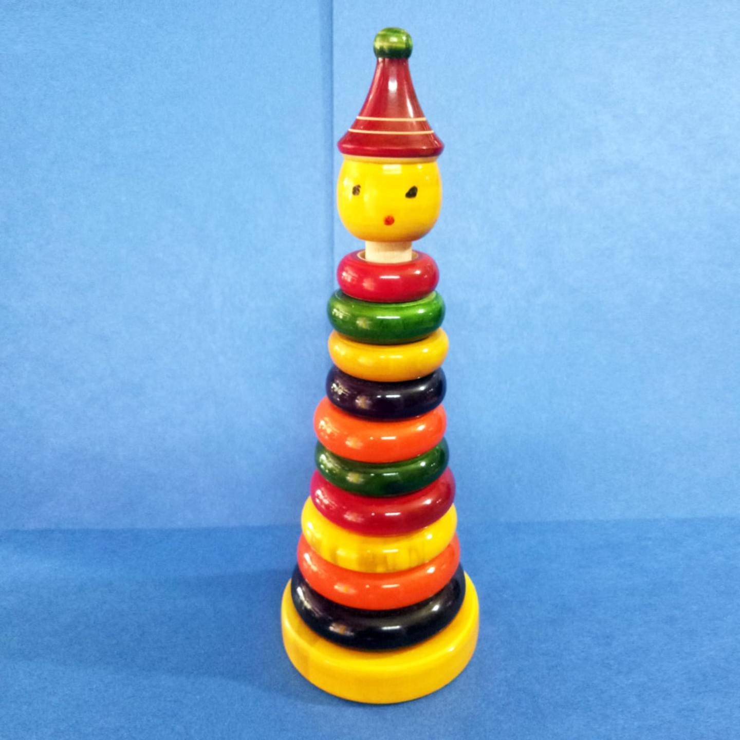  Rainbow Wooden Stacker -  big