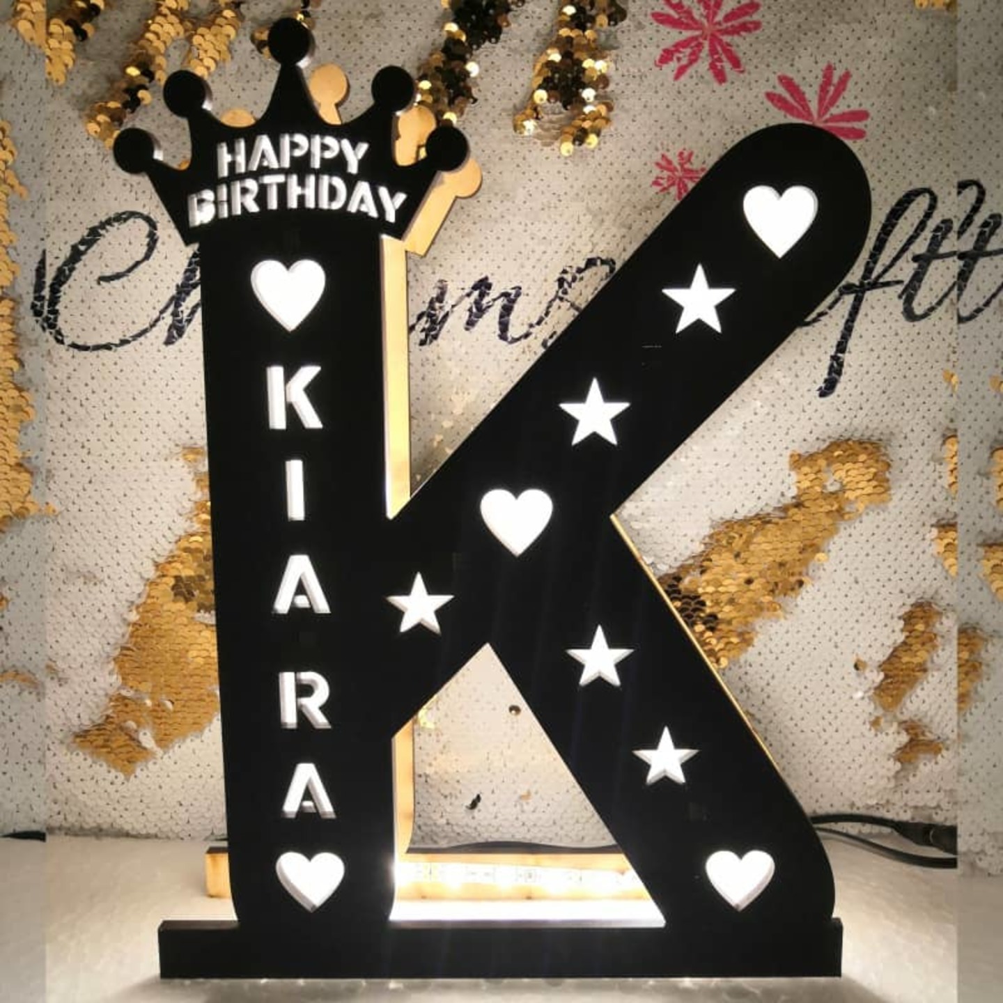 Letter LED frames - Single