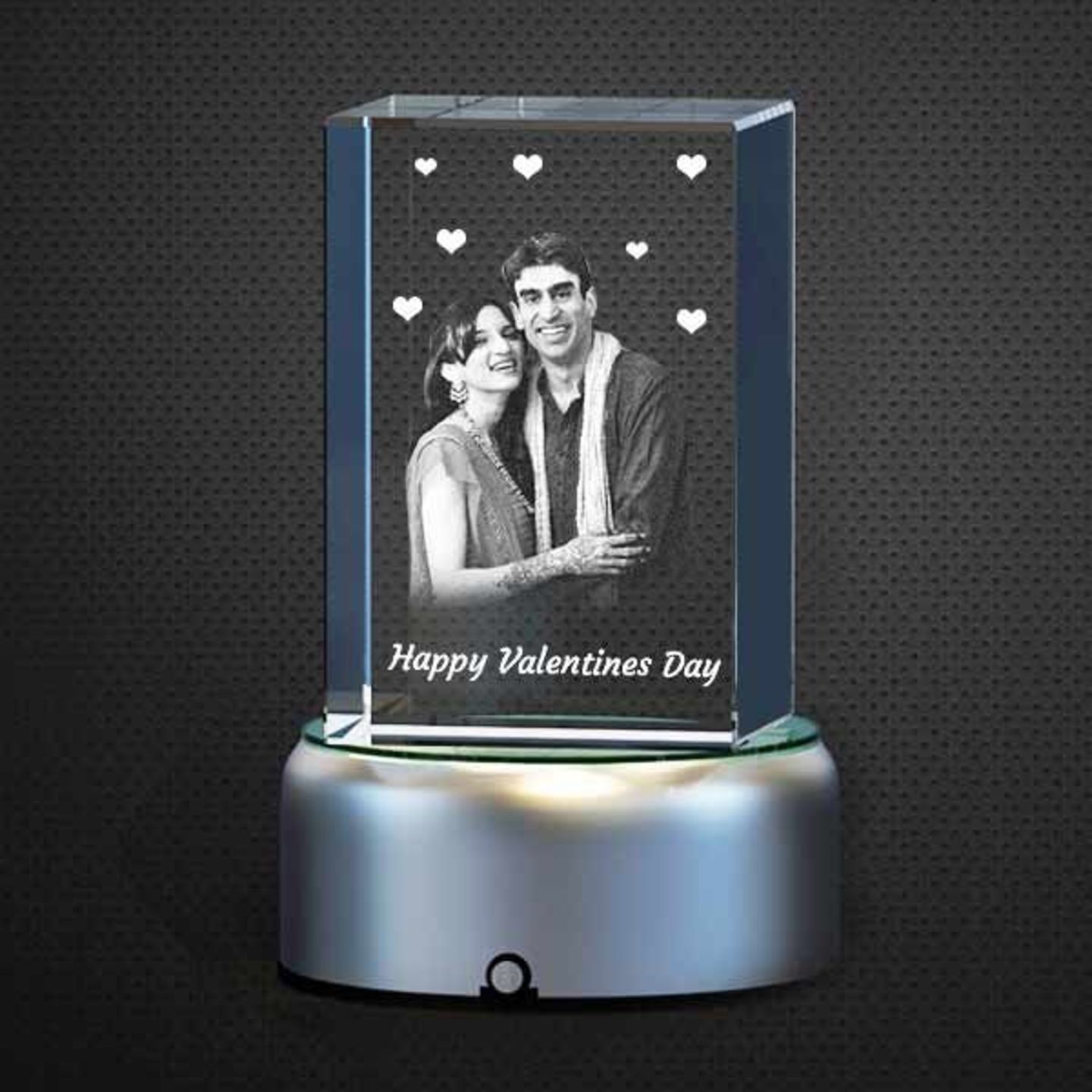 3d crystal engraving cube